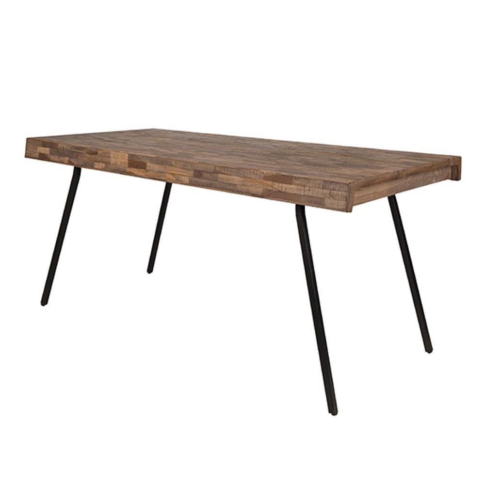 by fonQ  Tygo Eettafel - 160 x 78 cm - Bruin 
