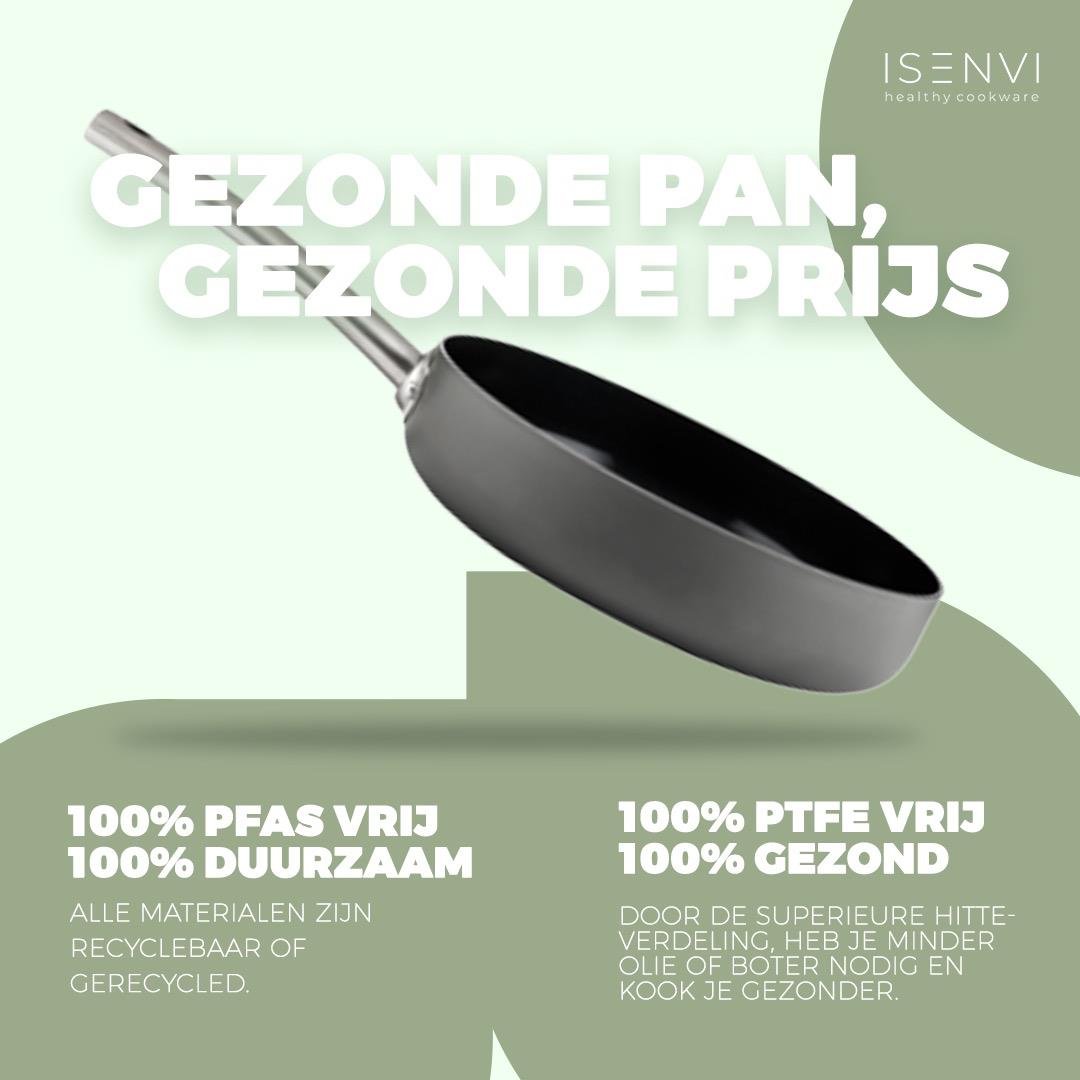ISENVI Avon Super Combi - Pannenset 12 delig - Ergo grepen