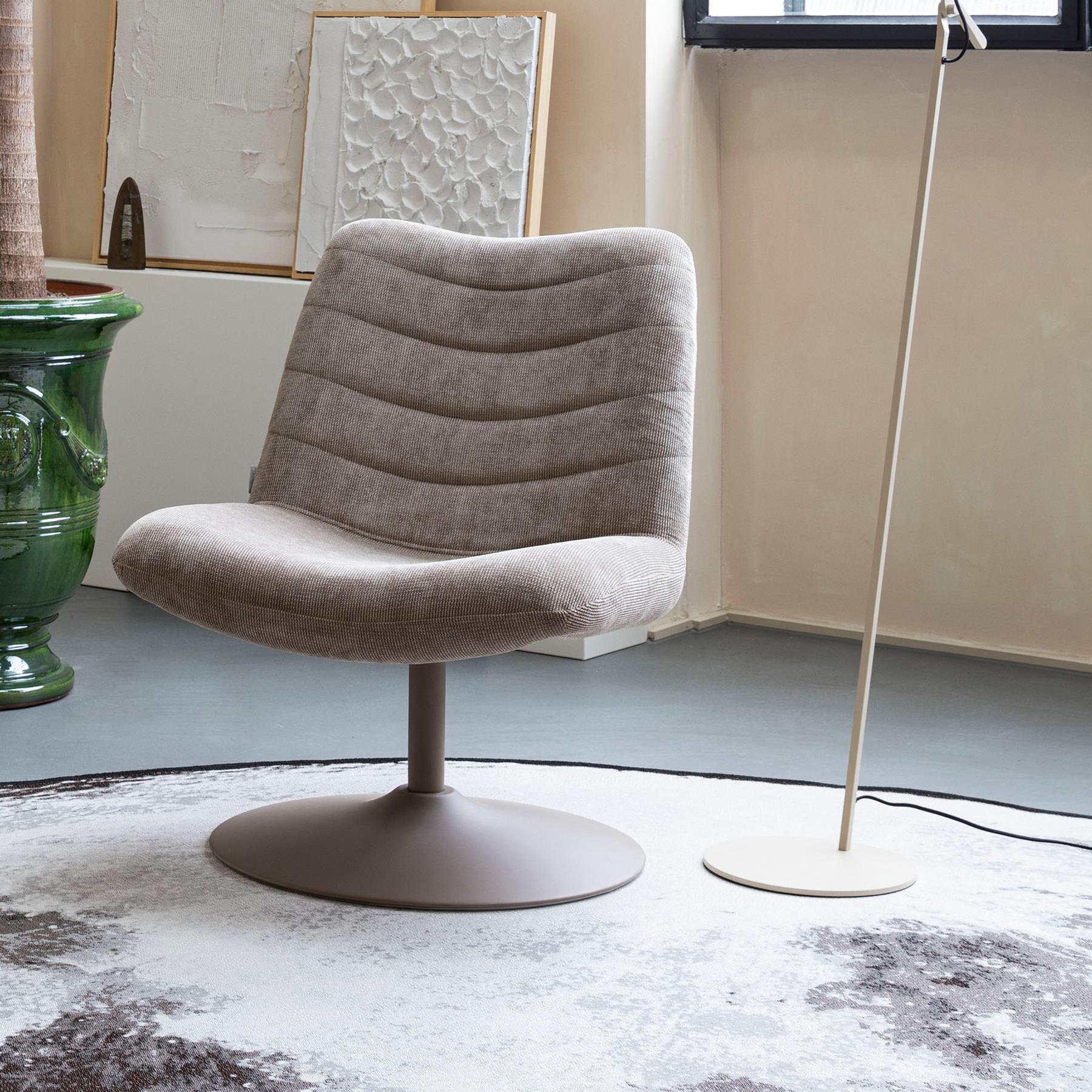 Zuiver Moon Vloerkleed Ø 200 cm - Grijs