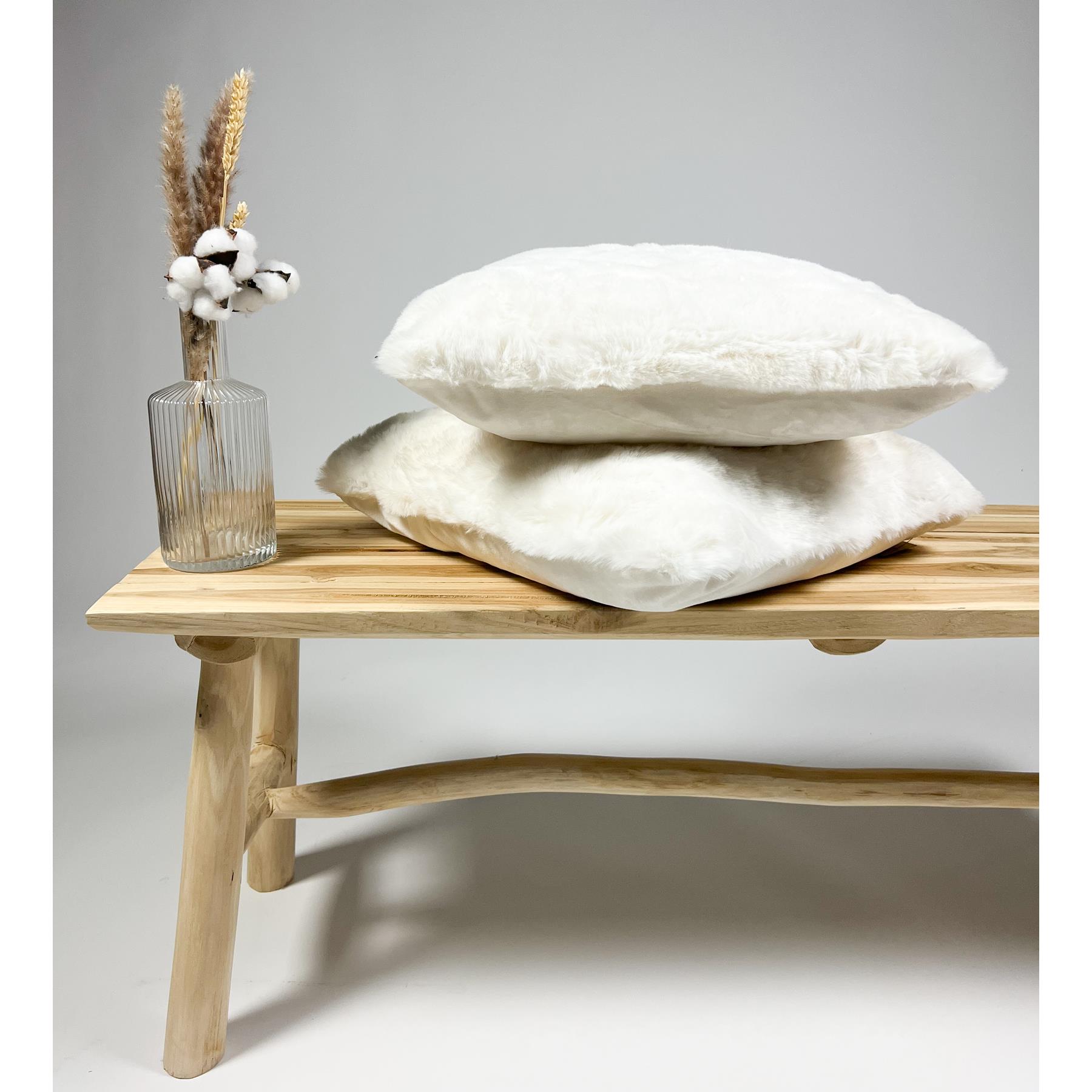 Dutch Decor kussenhoes ZAYA - 45x45 cm Snow White