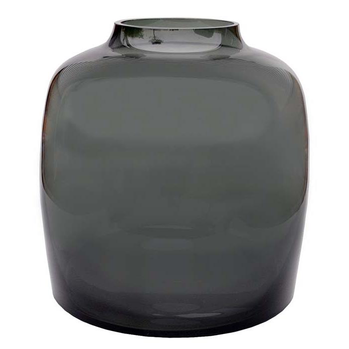 Vase The World - Bartica L grey Ø32,5 x H30 cm