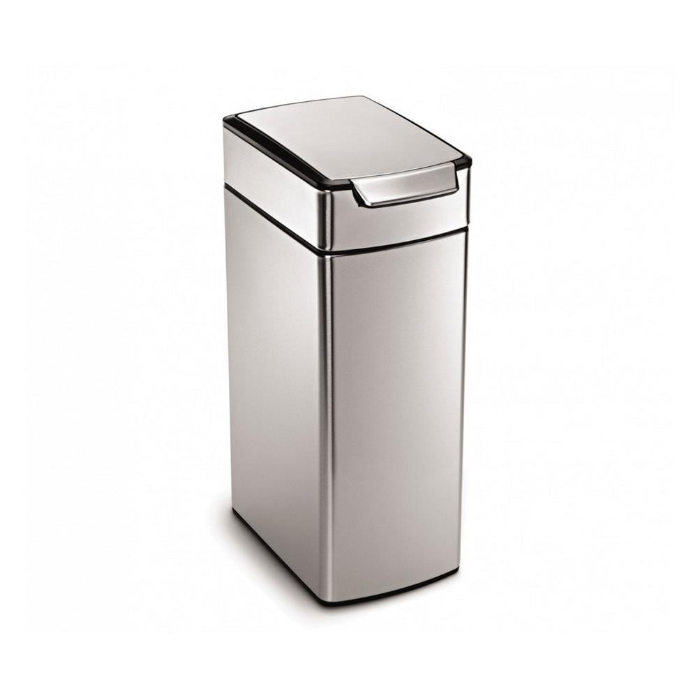Simplehuman Slim Touch-Bar Can 40 Liter