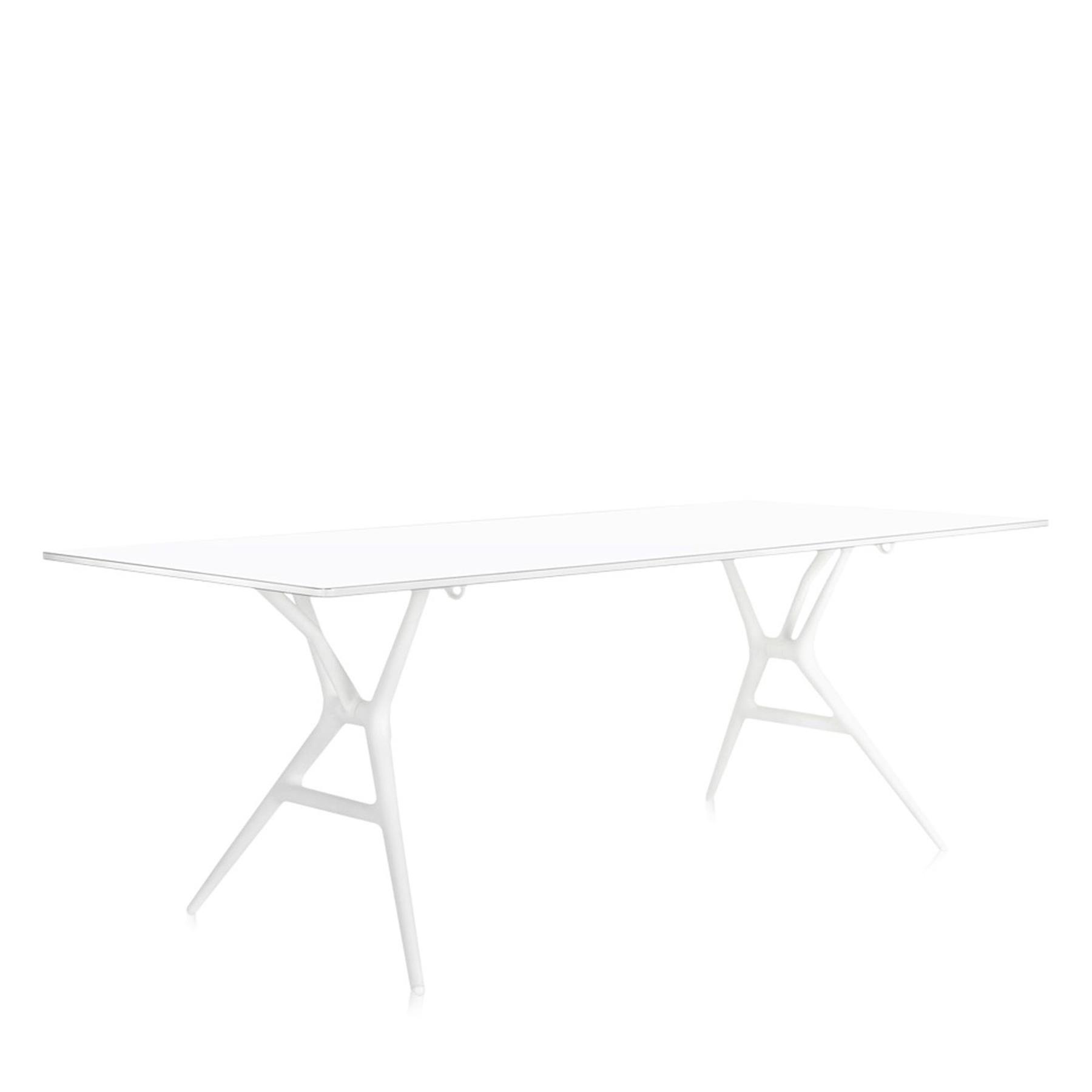 Kartell Spoon Eettafel - 200 x 90 cm - Wit 