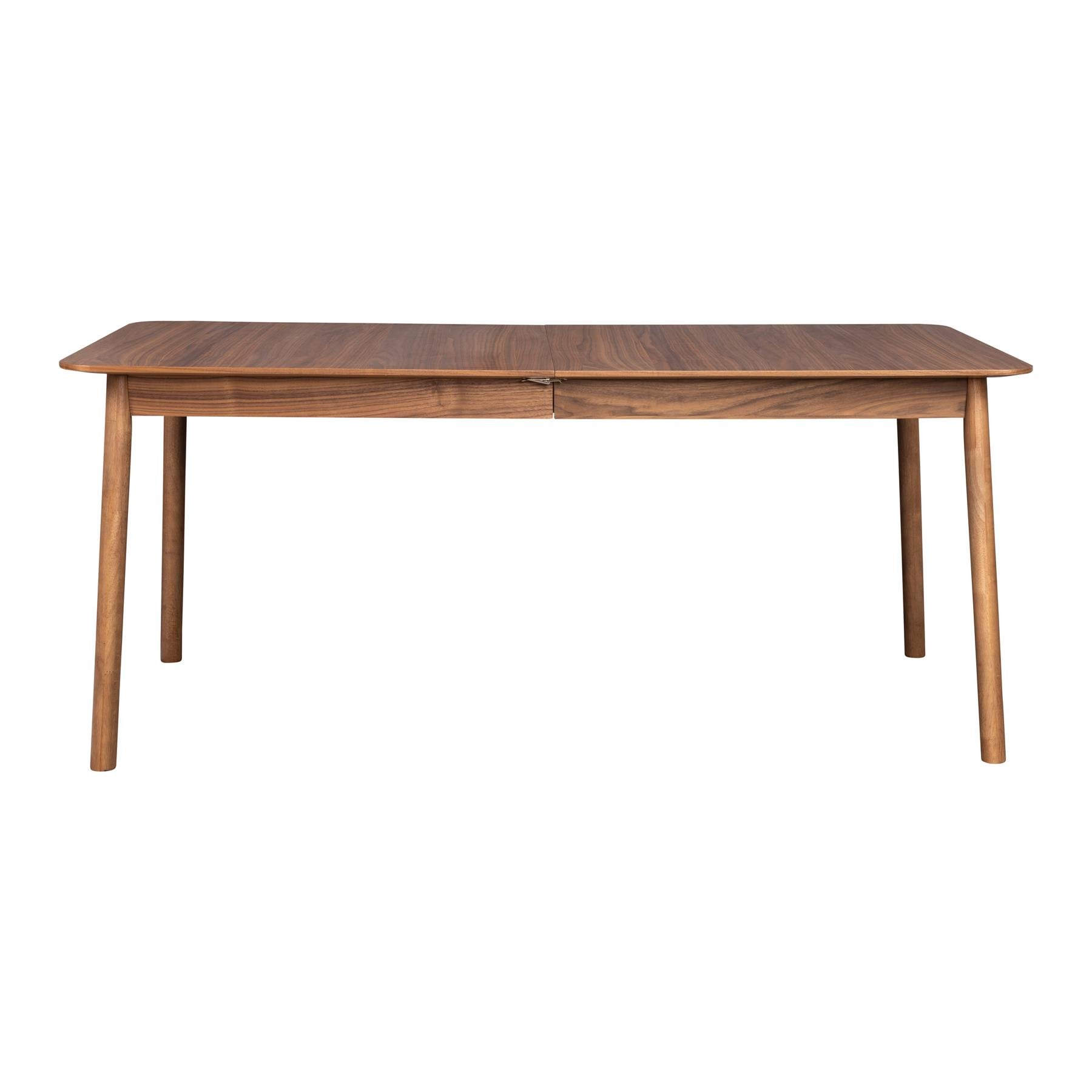 Zuiver Glimps Eettafel Uitschuifbaar - 180/240 x 90 cm - Walnoot 