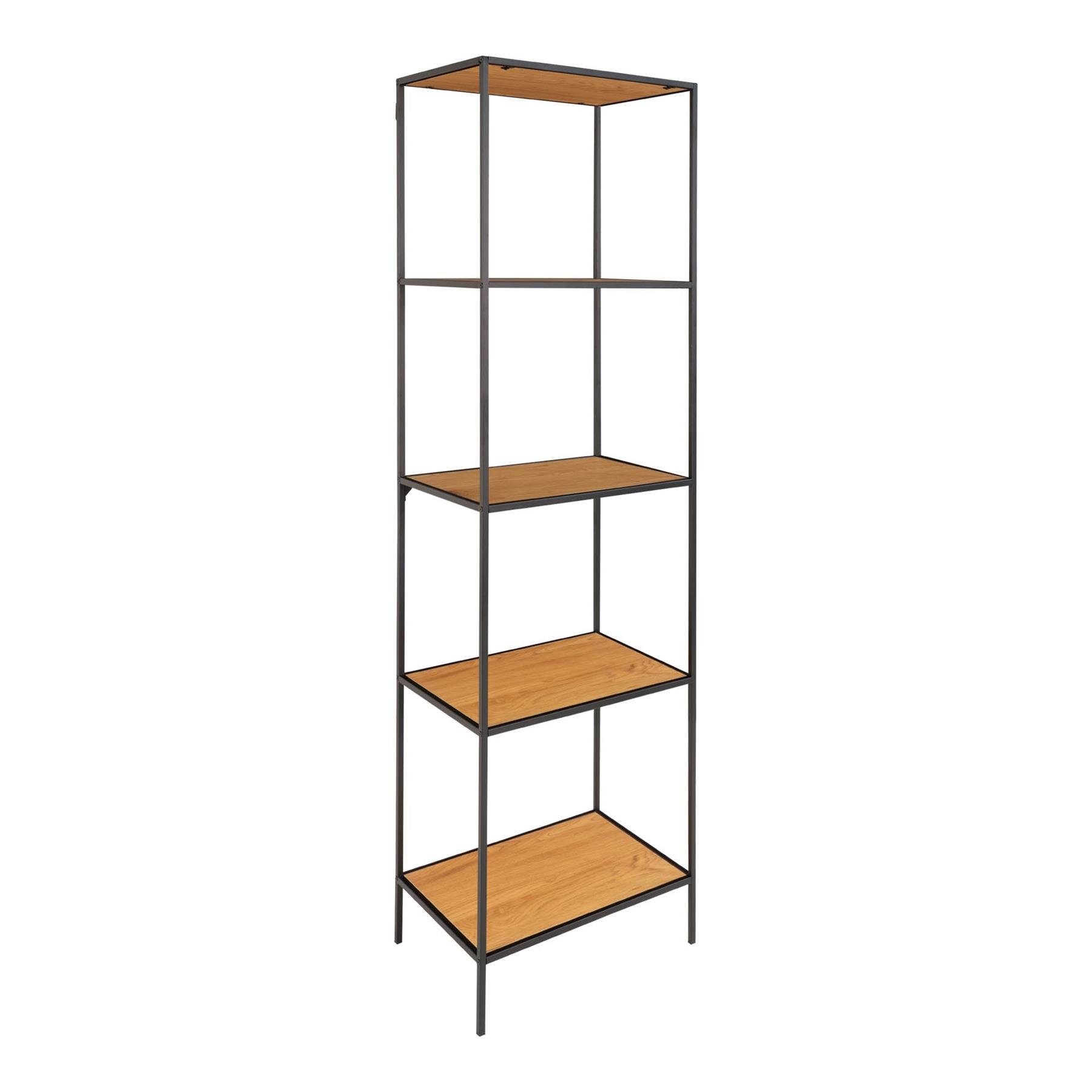 House Nordic Vita Eiken Wandkast Slim H170 cm
