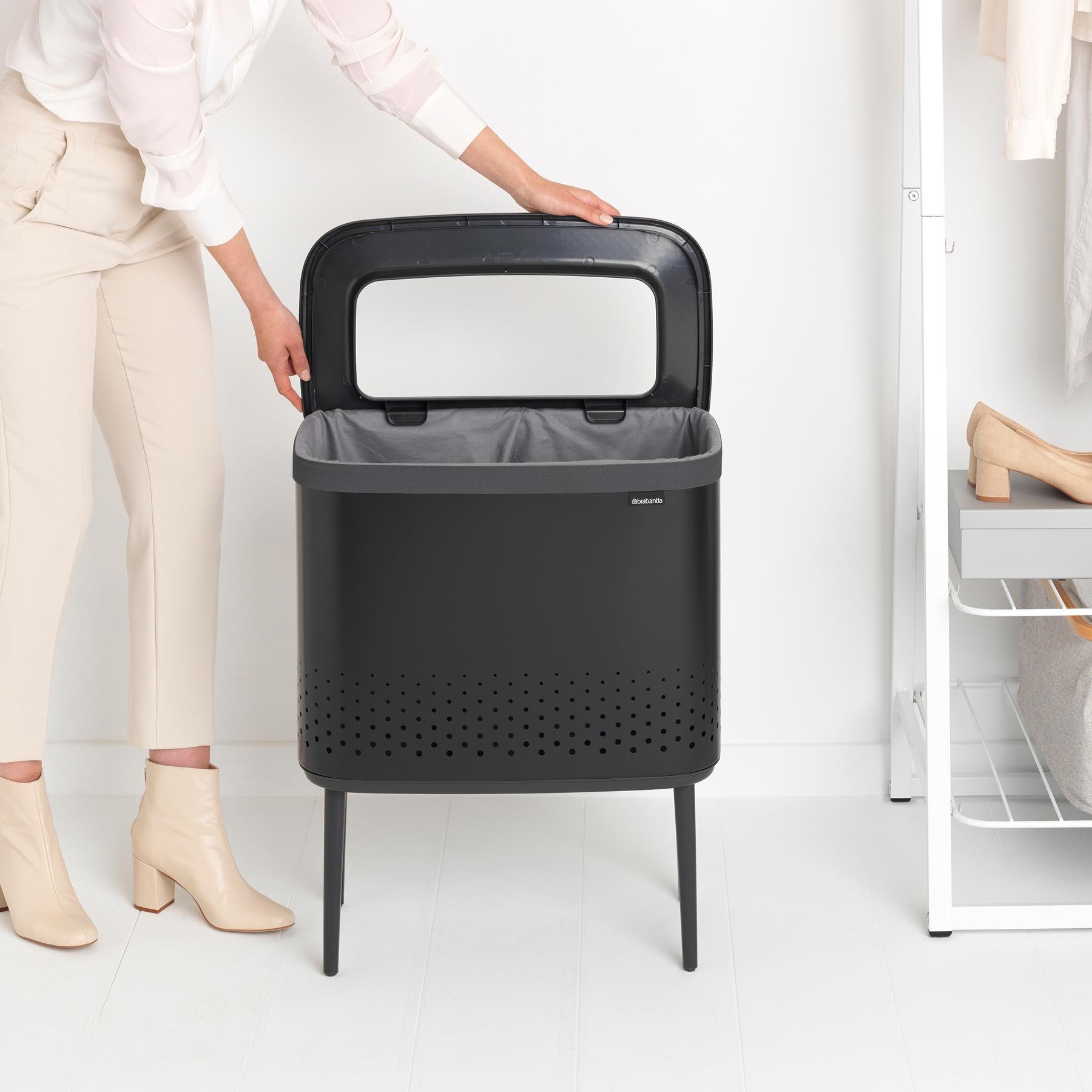 Brabantia Bo Wasbox 60 L - Mat Black