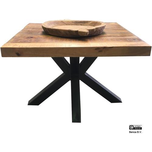 Maison de France | Salontafel | Unique | Industrieel | 60 x 60 x 45 cm