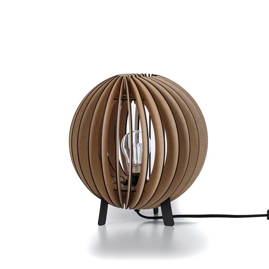 Blij Design  Tafellamp Orb Ø 27 cm naturel