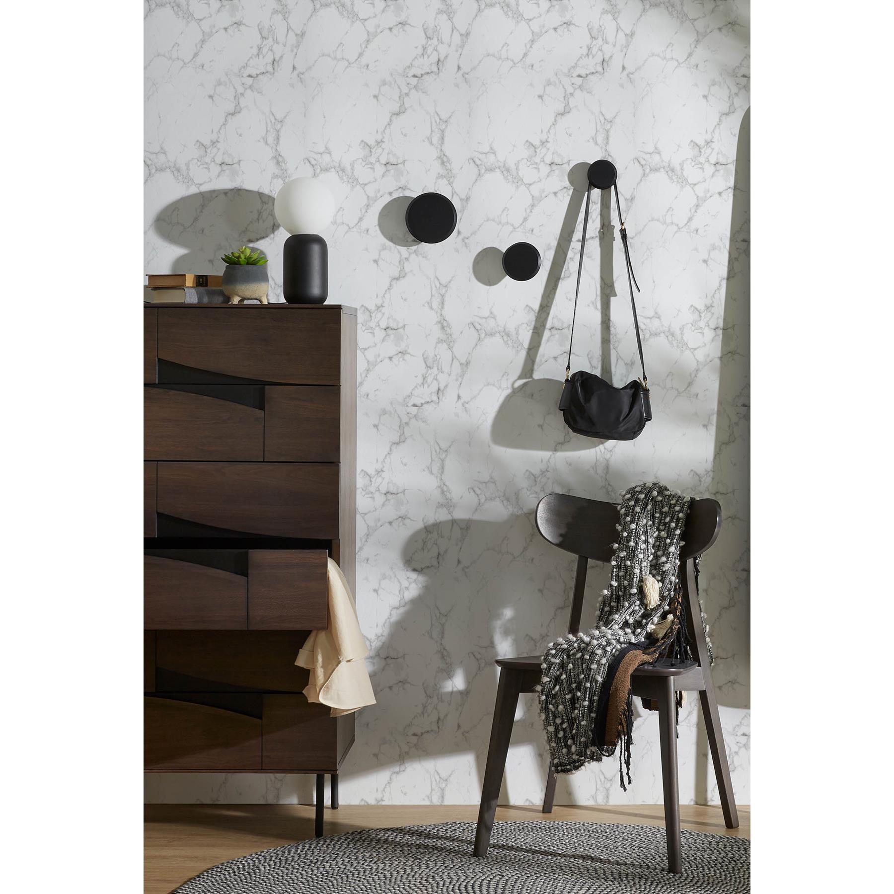 Kave Home - Set van 3 Nadua hangers in massief hout met een
