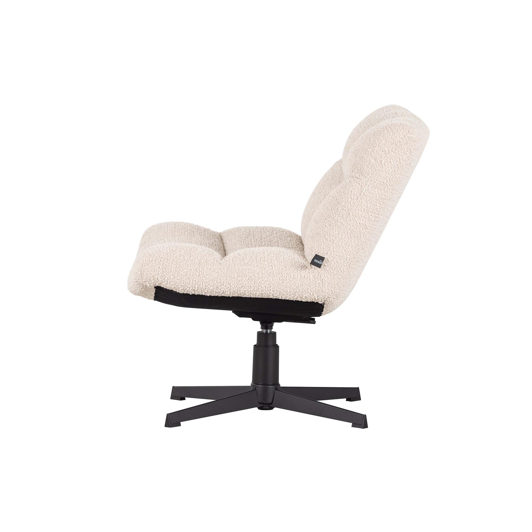 Woood Vinny Fauteuil - Bouclé - Off White