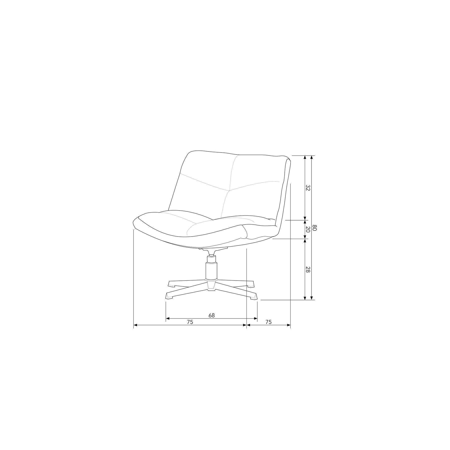 Woood Vinny Fauteuil - Bouclé - Off White