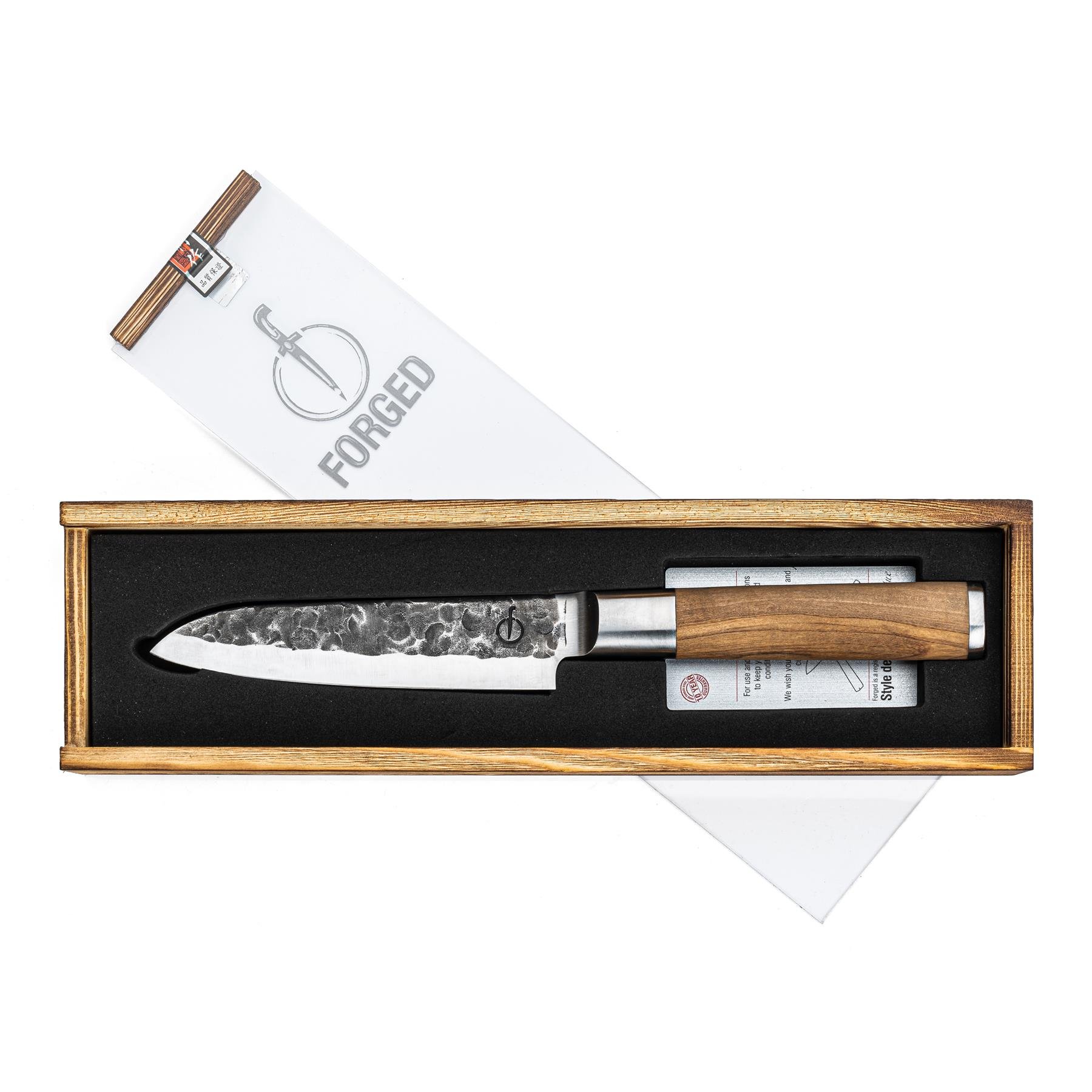 Forged Olive Santokumes 14 cm 