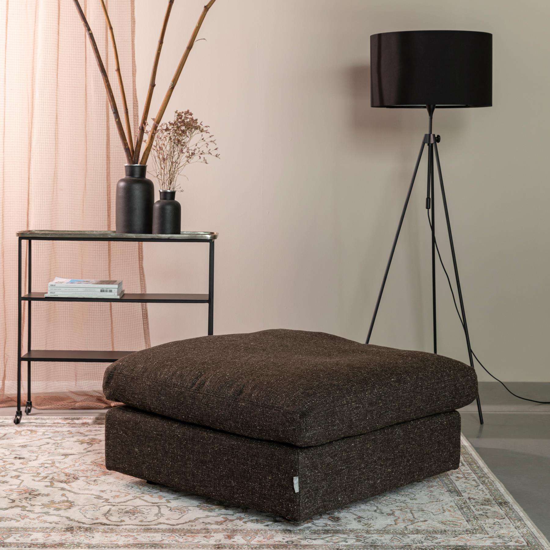 Zuiver Sense Hocker - Espresso