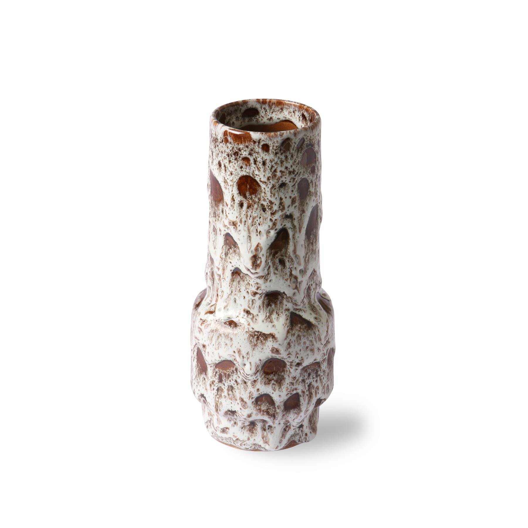 HKliving Retro Vaas - Lava White