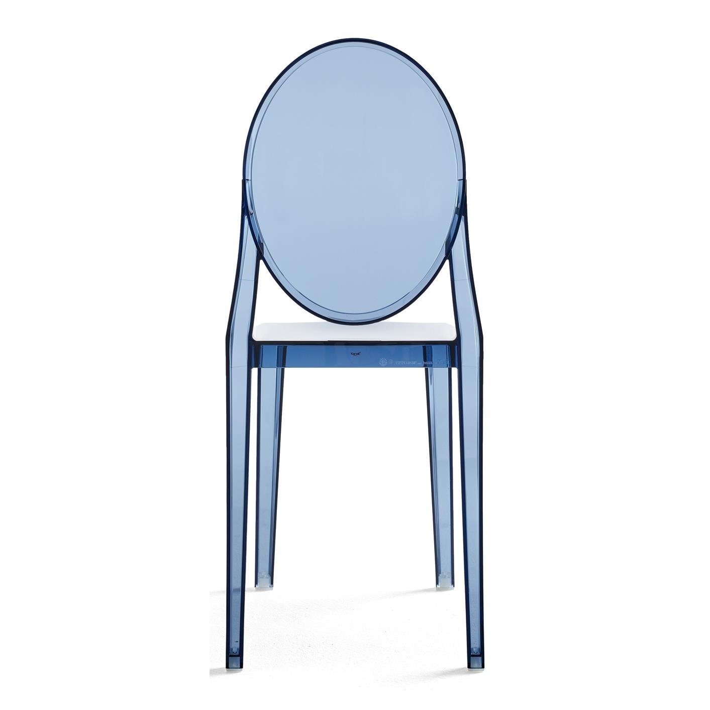Kartell Victoria Ghost Eetkamerstoel - Poederblauw