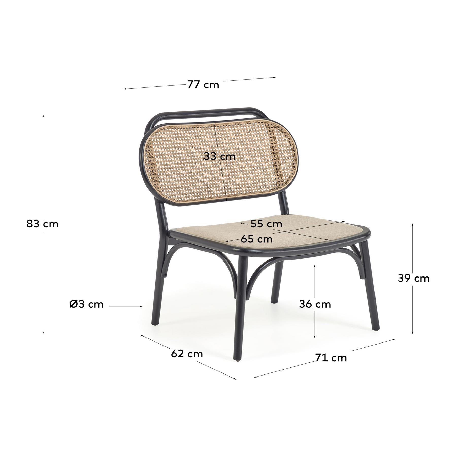 Kave Home Doriane Fauteuil