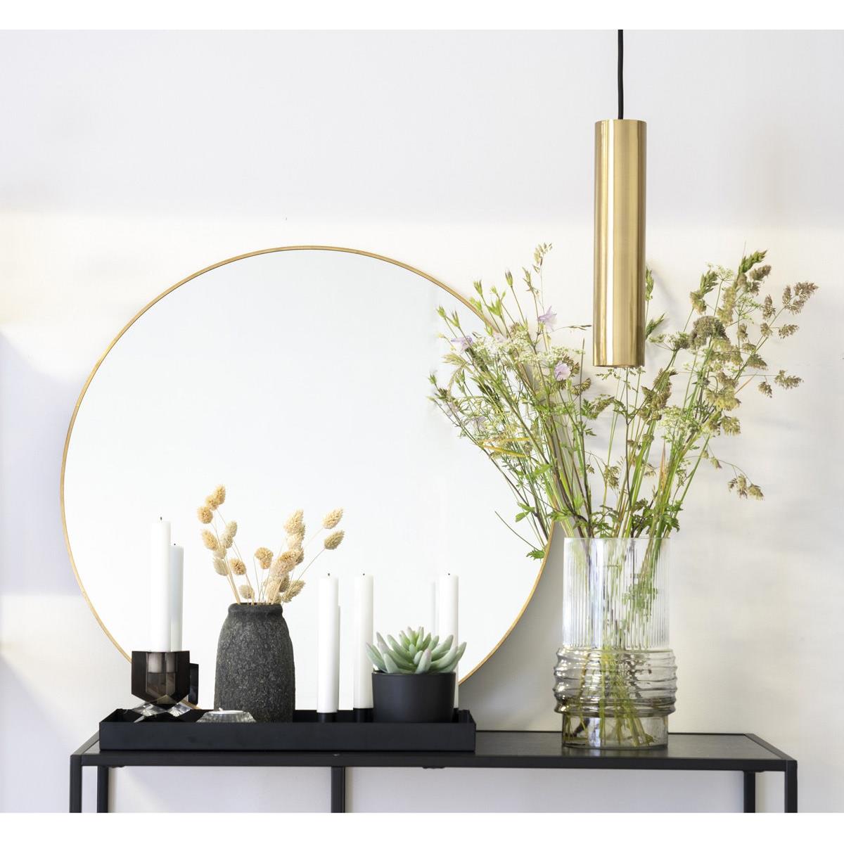 Artichok Eveline Ronde Wandspiegel Goud - Ø 60 cm