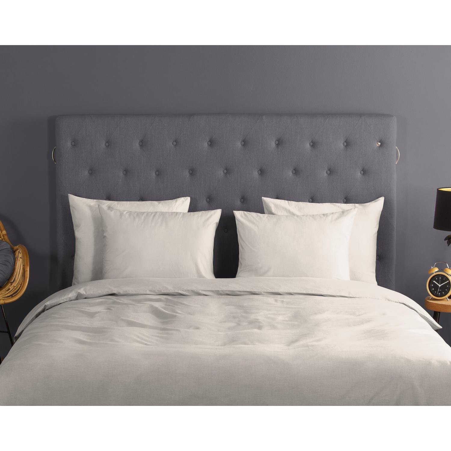 Good Morning Dekbedovertrek Uni 200x200|220 cm lichtbeige