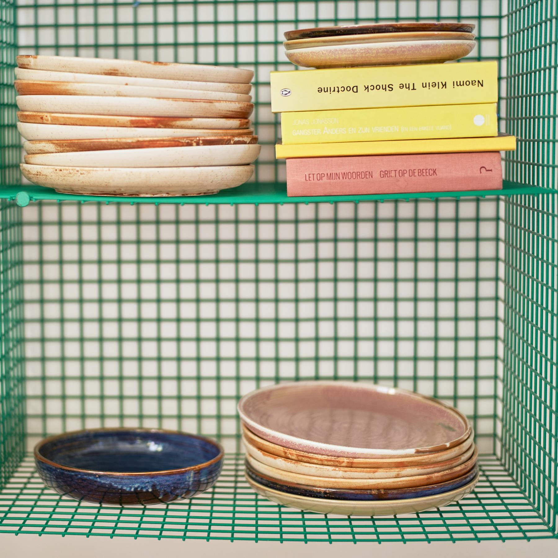 HKliving Chef Ceramics Dinerbord  Ø 26 cm - Rustic Blue