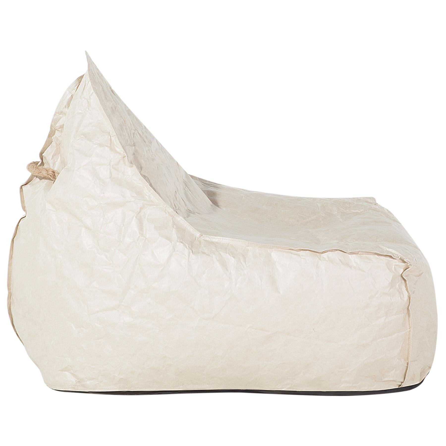 Beliani - DROP - Zitzak - Lichtbeige - Synthetisch materiaal