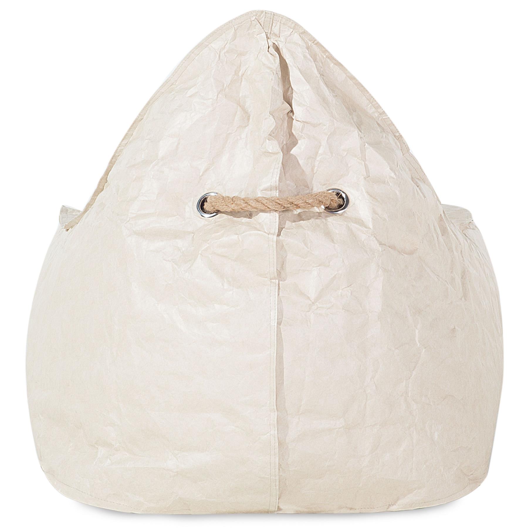 Beliani - DROP - Zitzak - Lichtbeige - Synthetisch materiaal