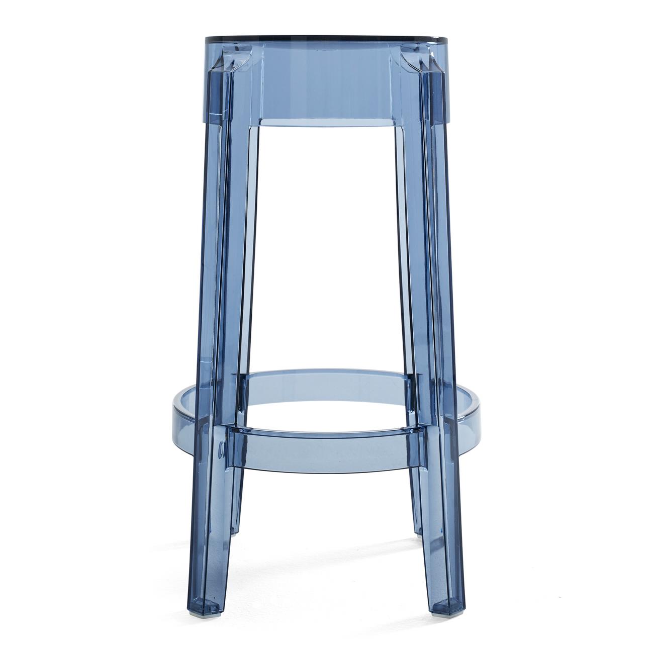 Kartell Charles Ghost Barkruk - Poederblauw