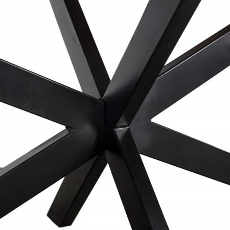 Giga Meubel - Eettafel Ovaal Mangohout - 160x100x76cm - Mansour