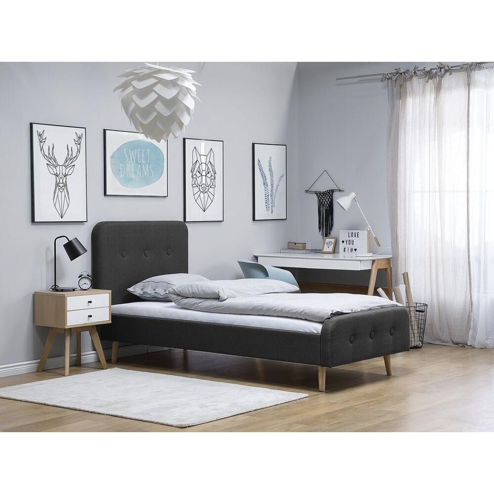 Beliani - BLISS - Pocketveringmatras - Wit - 90 x 200 cm - Polyester
