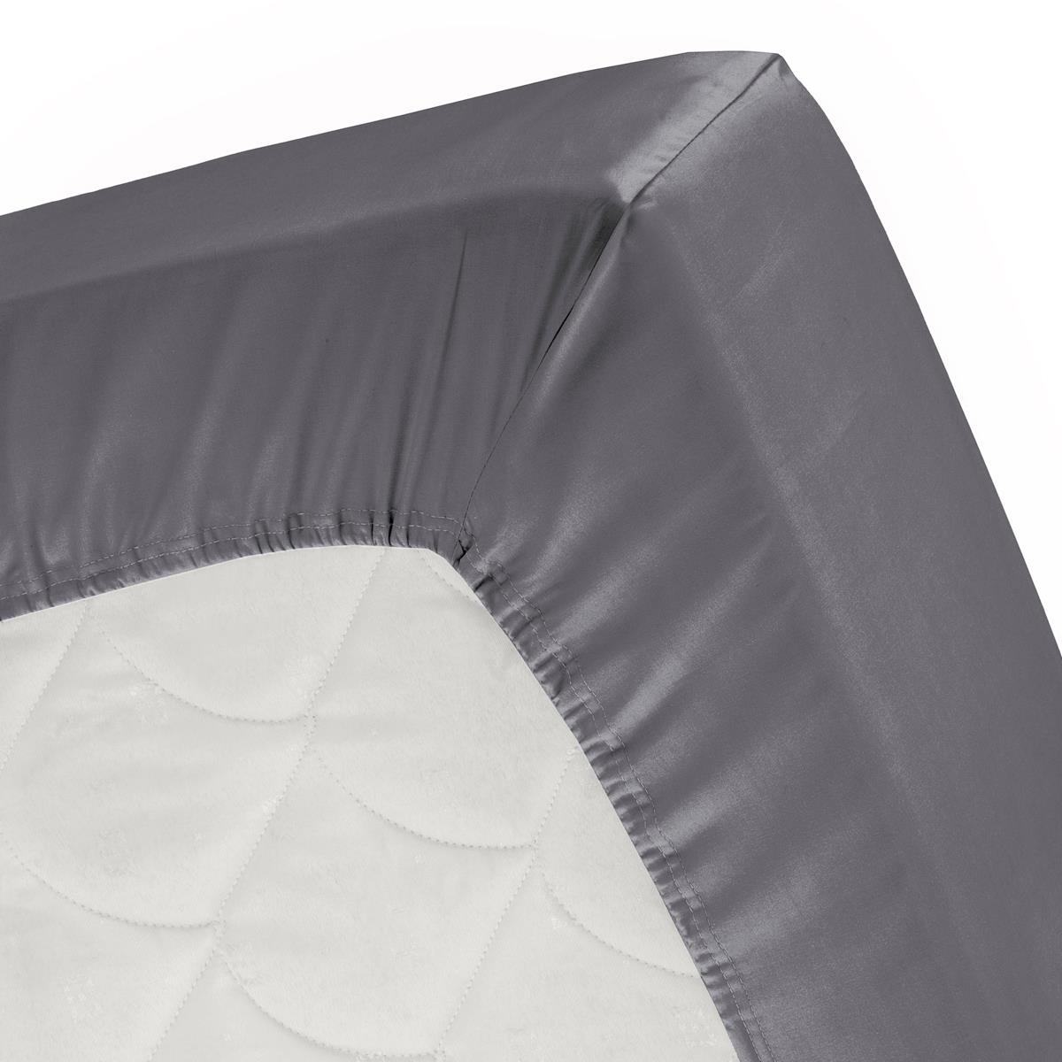 Cinderella Sundays - Topper Hoeslaken (tot 15 cm) - Satijn - 90x200 cm
