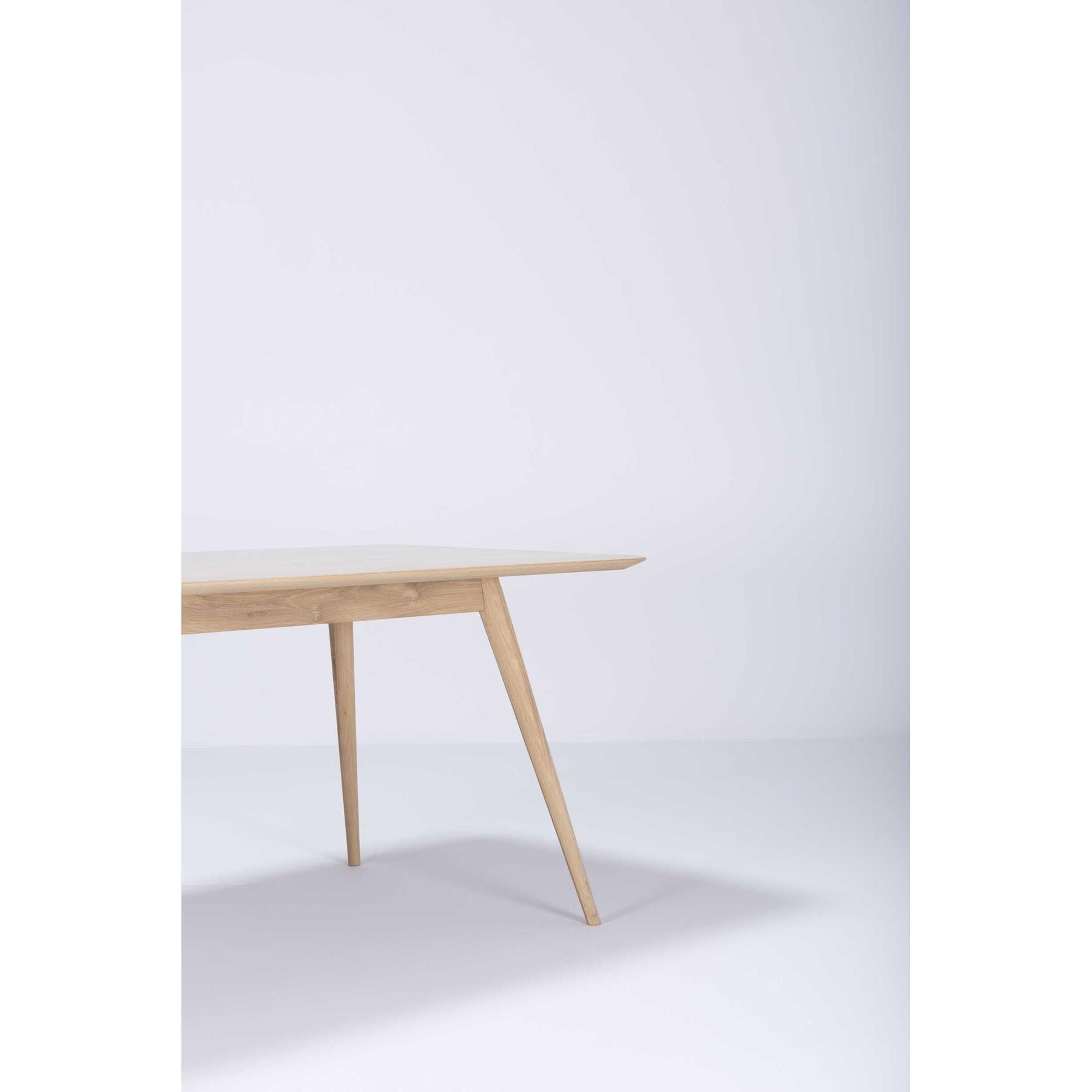 Gazzda Stafa tafel hout 220x90 whitewash