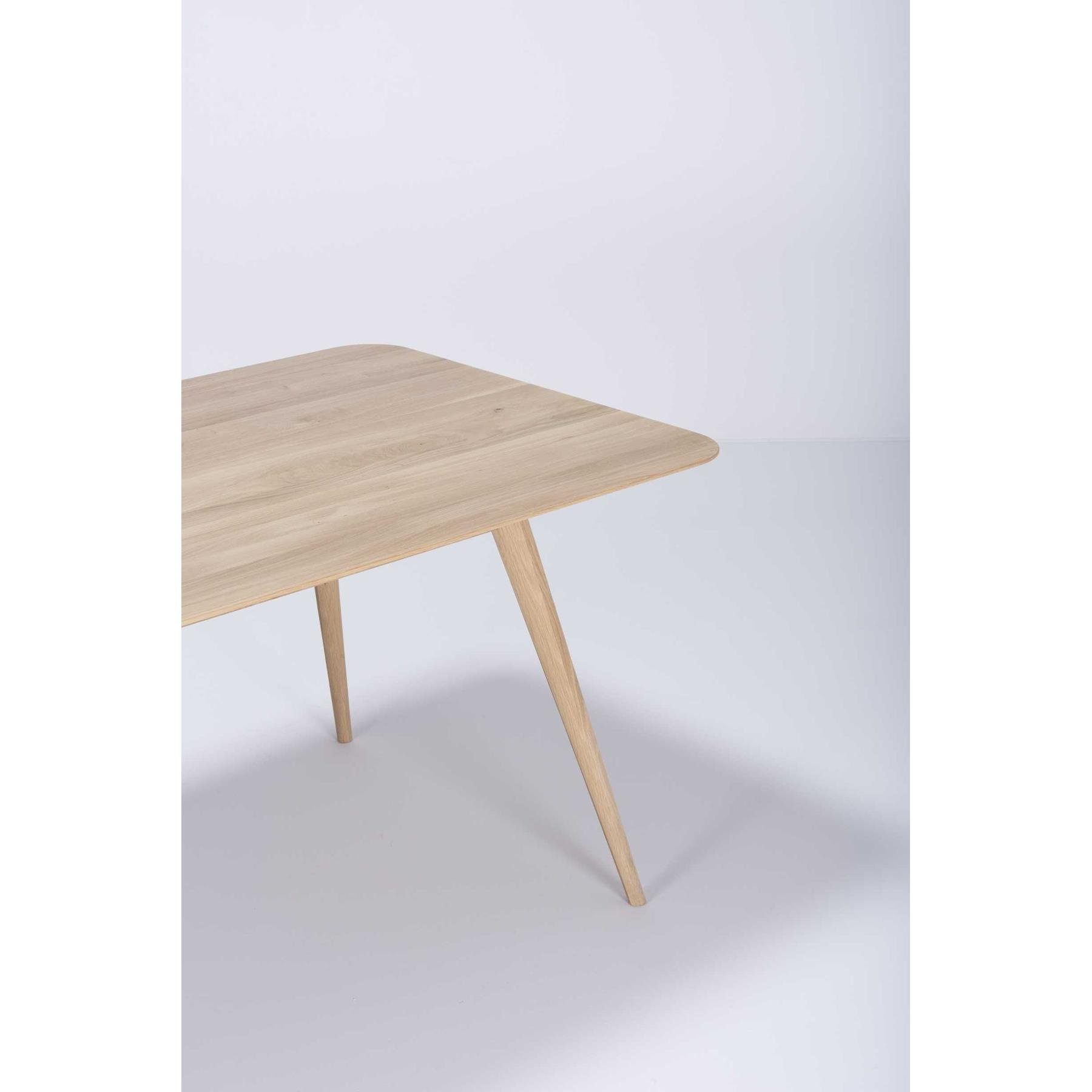 Gazzda Stafa tafel hout 220x90 whitewash