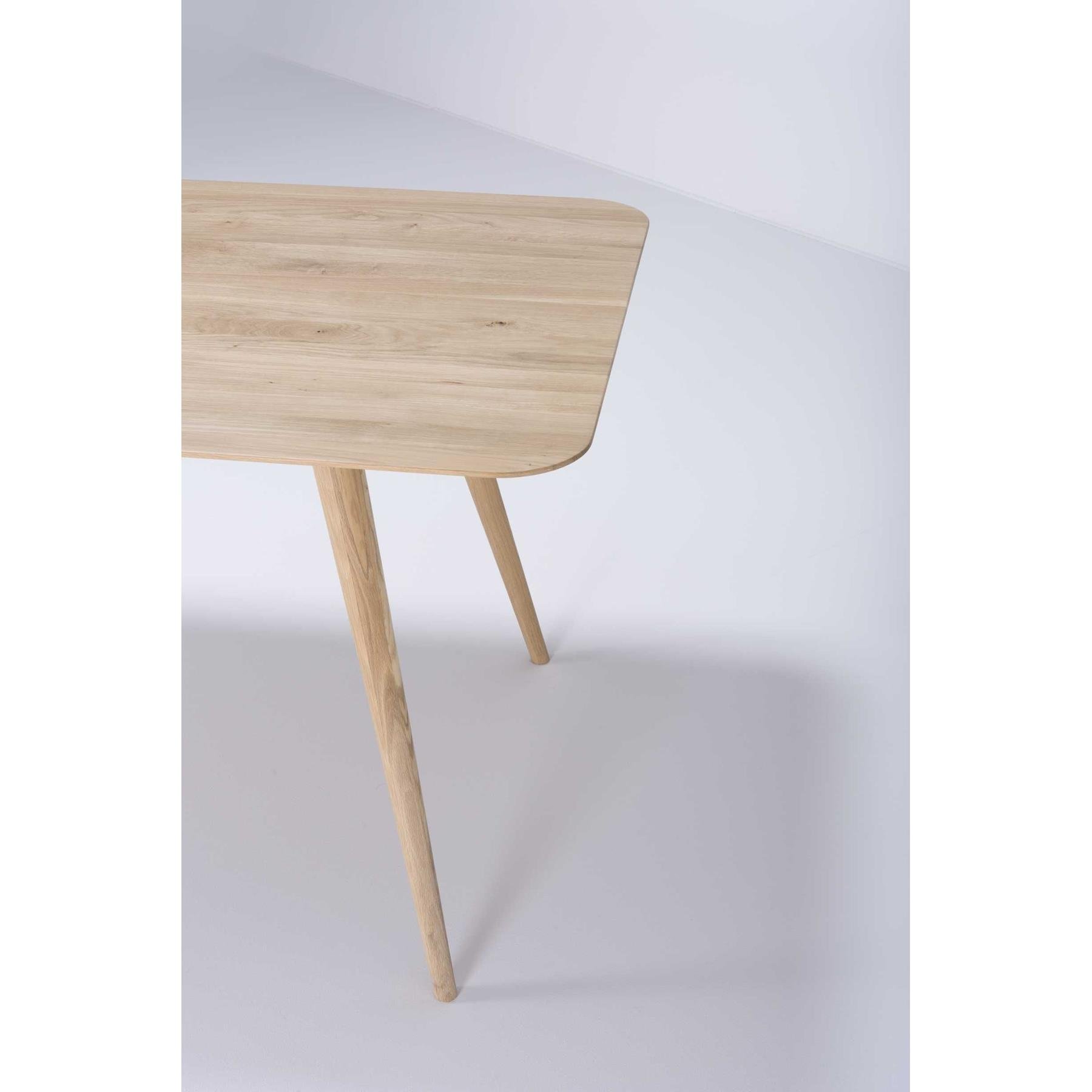Gazzda Stafa tafel hout 220x90 whitewash