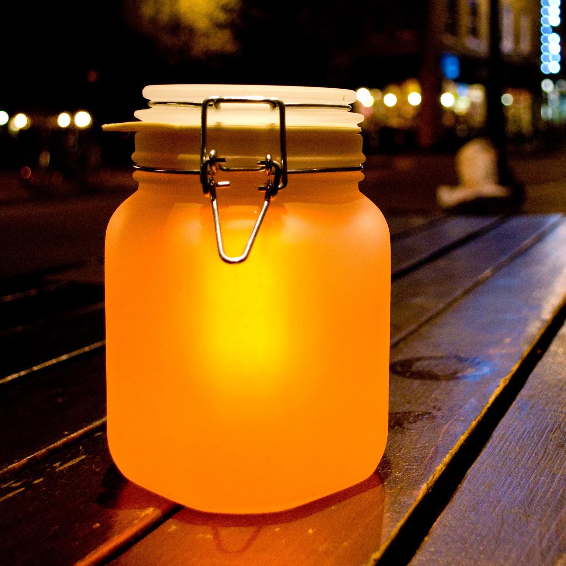 Suck UK Sun Jar Sfeerlamp op Zonne-energie met schemersensor