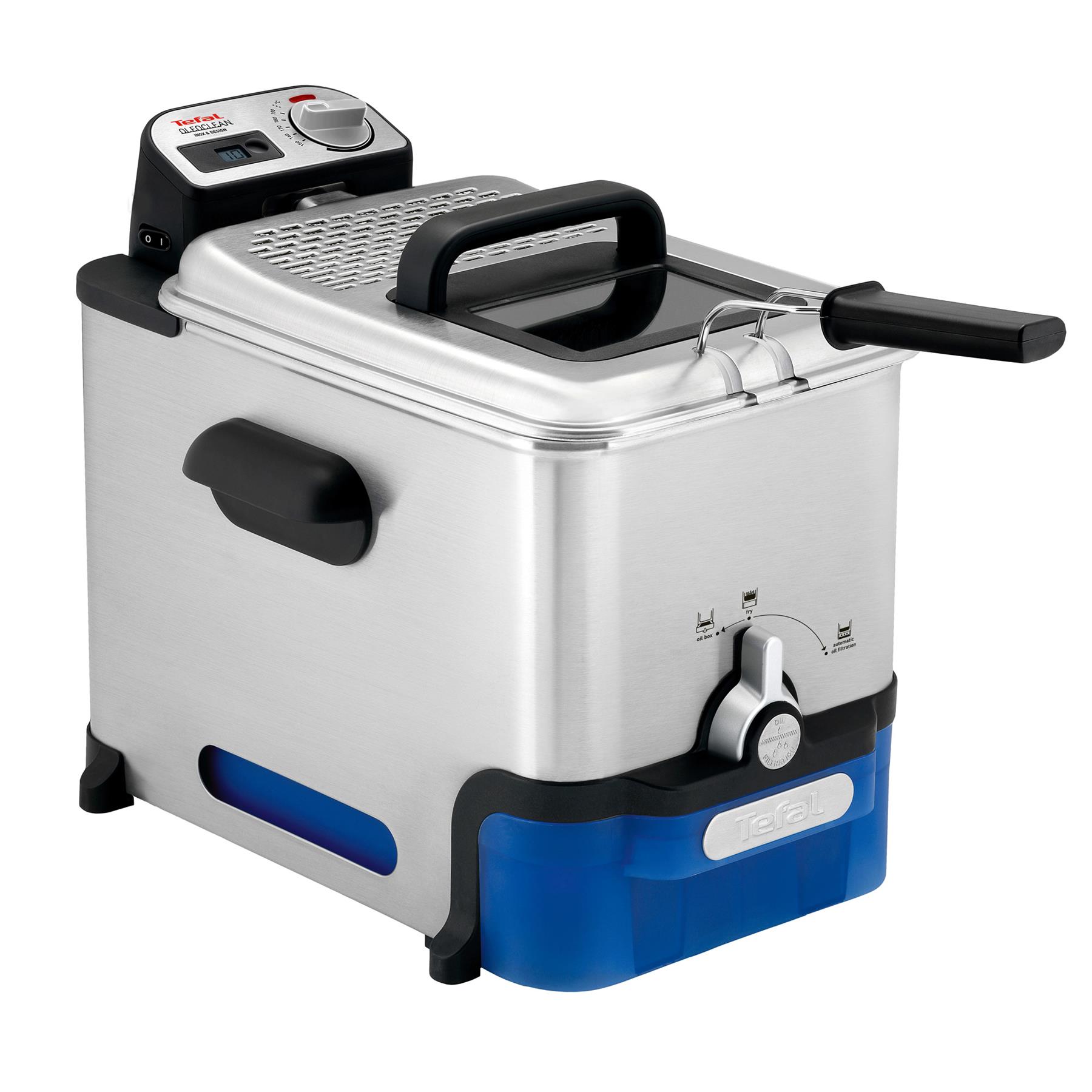 Tefal FR8040 Oleoclean Pro Inox & Design Friteuse