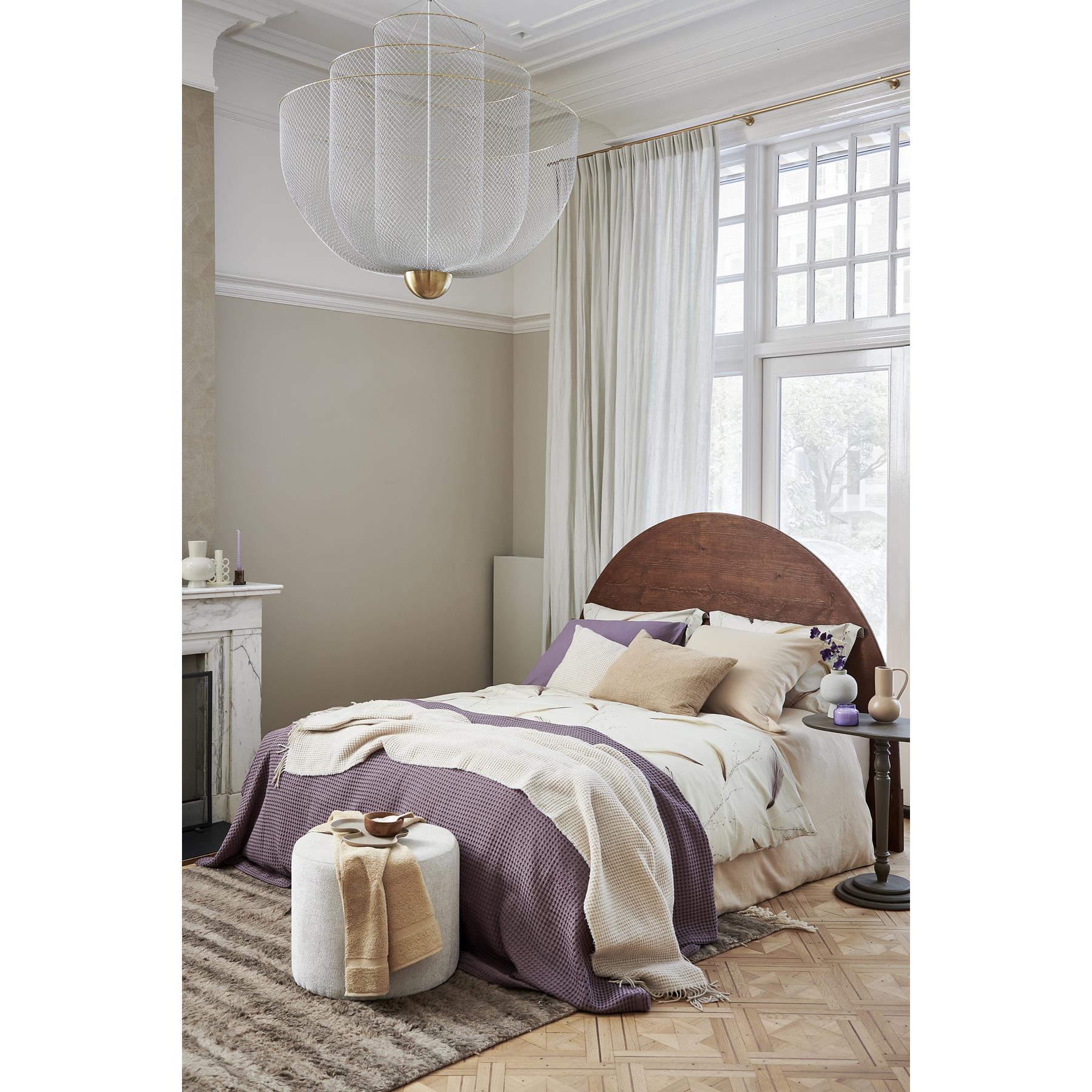 Vandyck Home Pique Sprei 270 x 250 cm - Moonscape