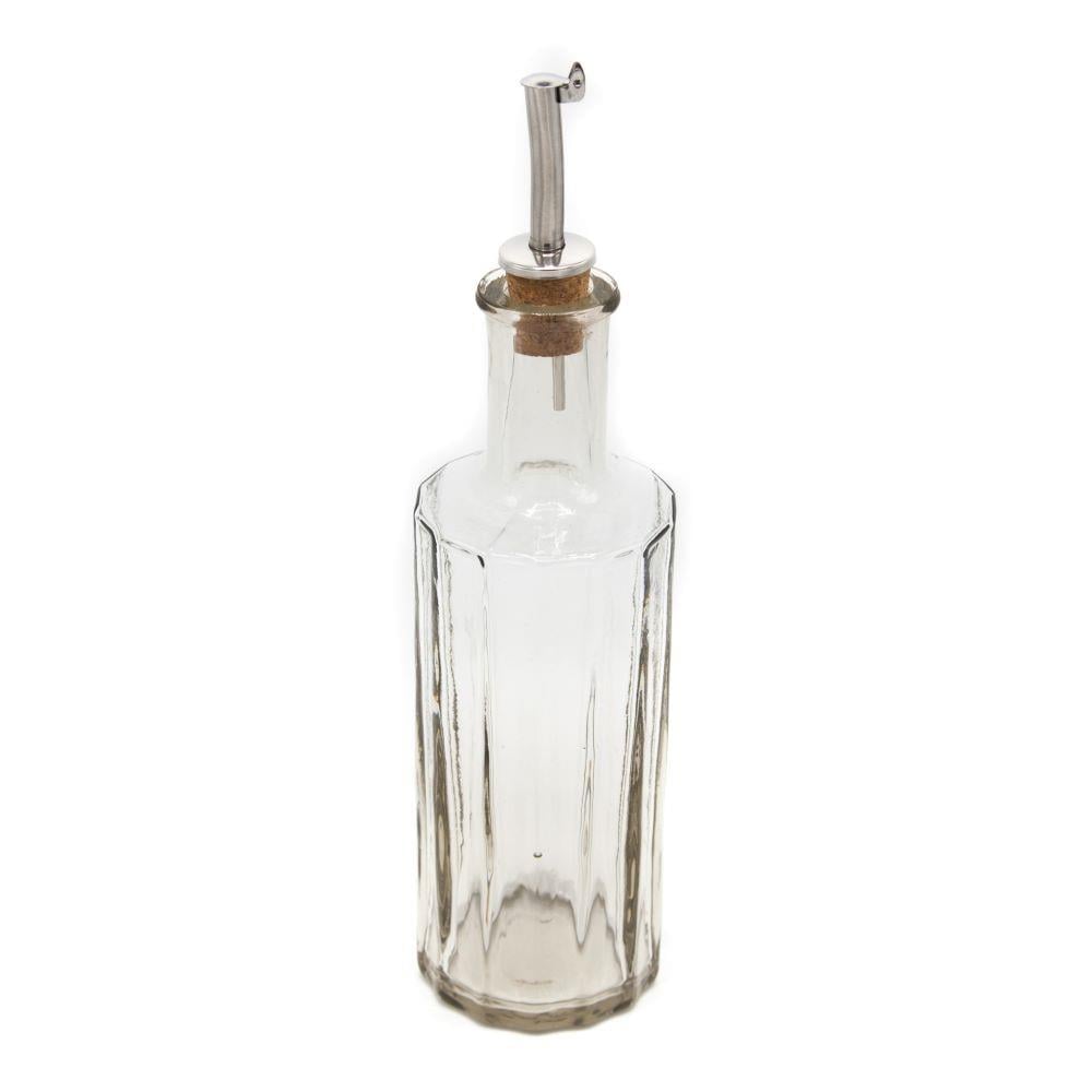 Brût Homeware, Set van 2 Olie|Azijn Fles set 30 CL, helder