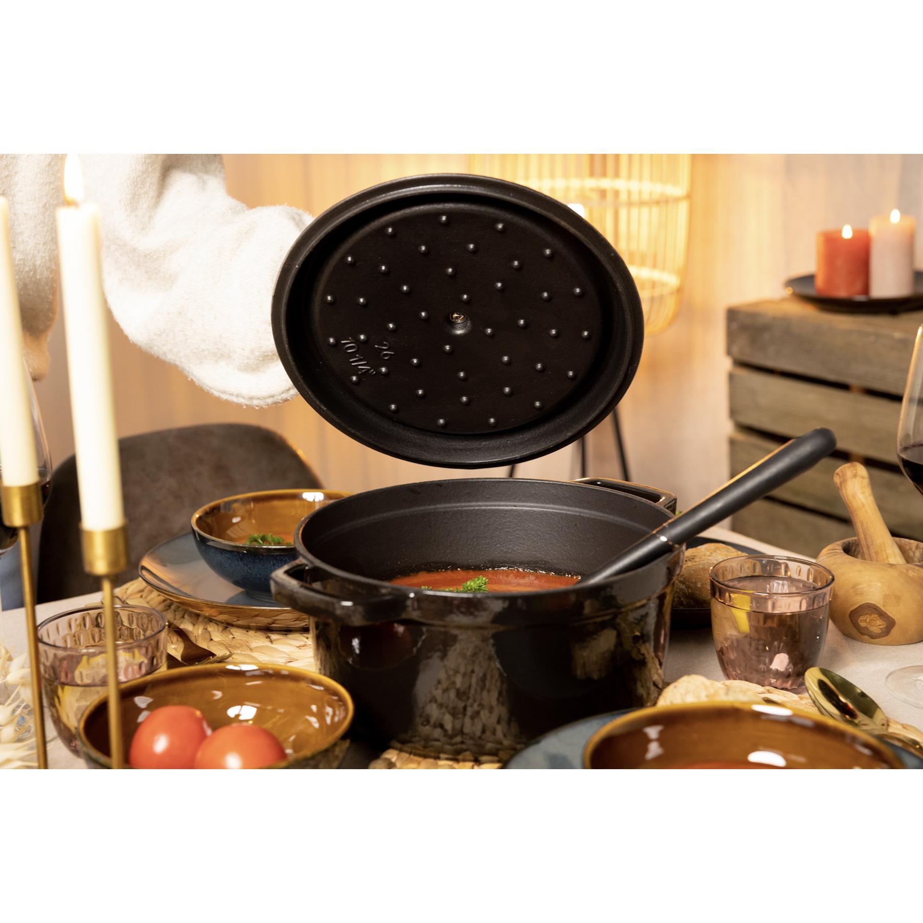 Blackwell Braadpan - Gietijzer - Zwart - ø 26 cm | 4.8 liter