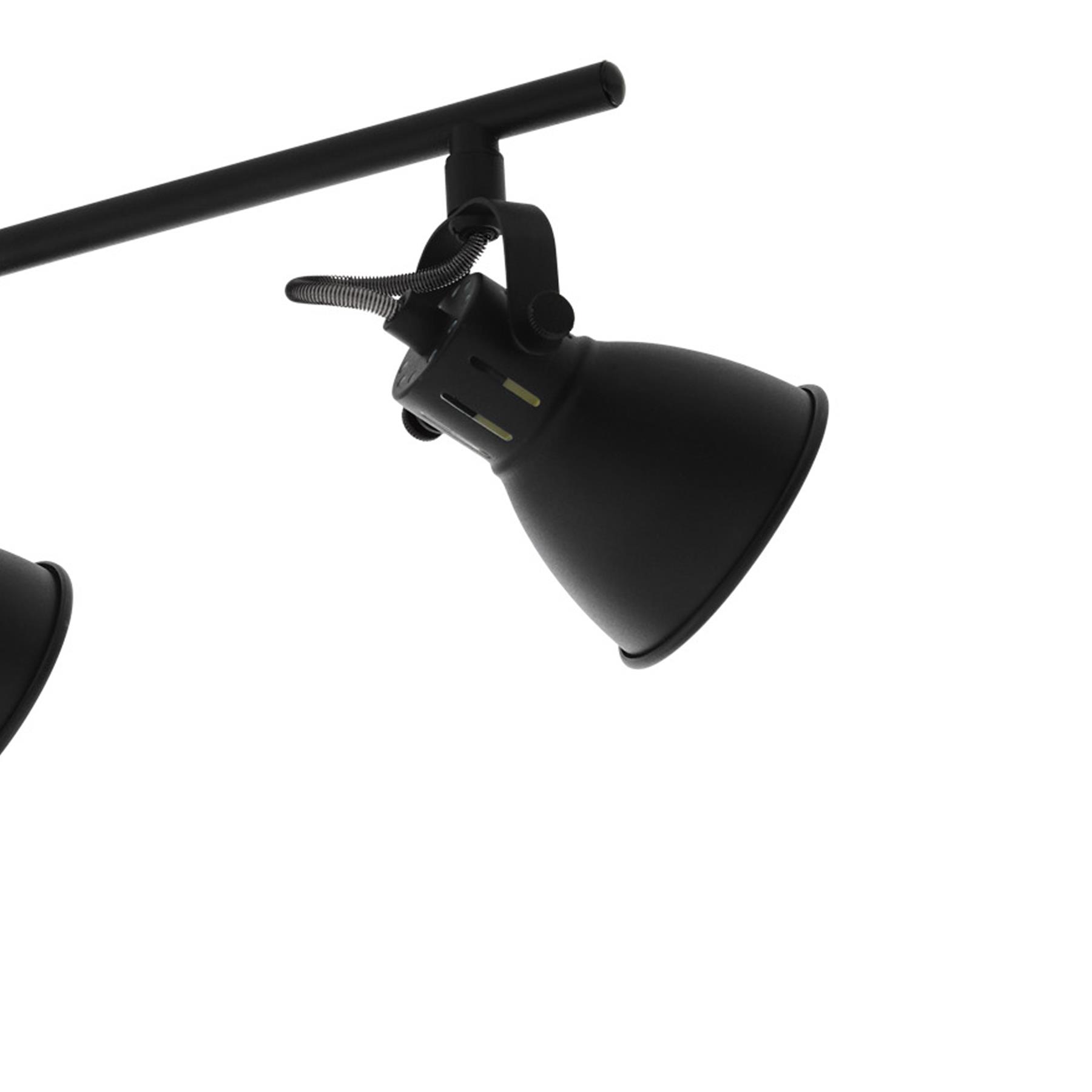 EGLO Seras 2 Spot - GU10 - 4 lichts - 77 cm - Zwart