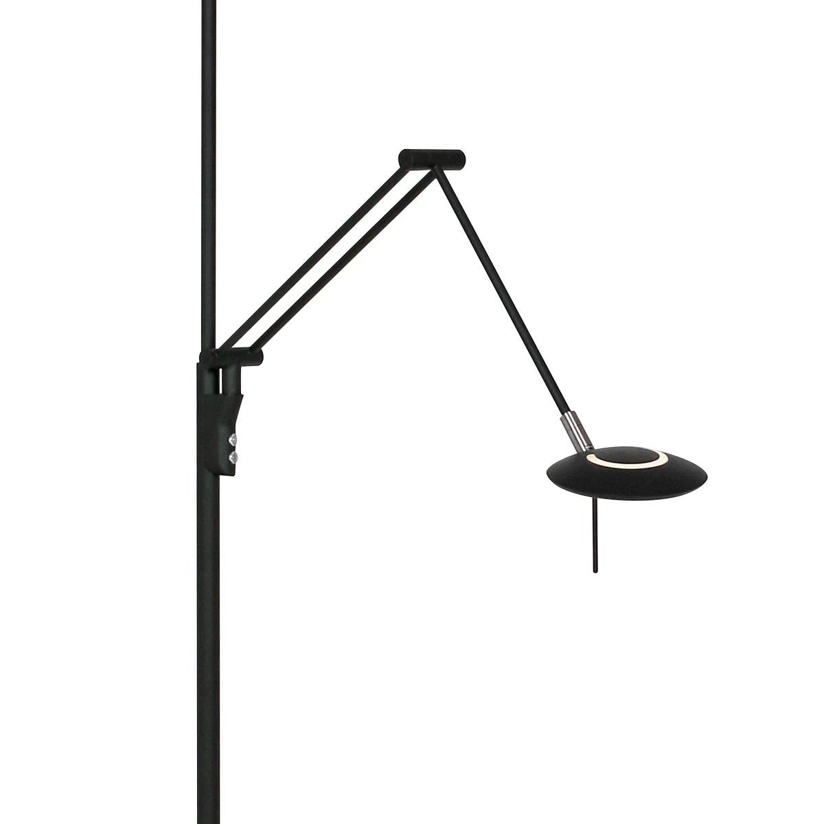 Steinhauer - vloerlamp - Zodiac LED - zwart - kunststof metaal - design lamp - LED - 2107ZW