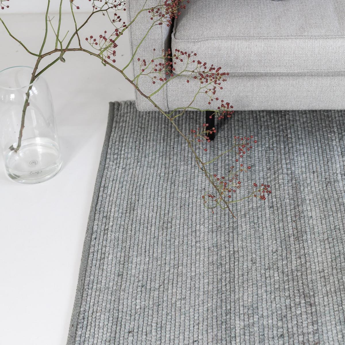 Interieur05 Wollen Vloerkleed Groen Vik 200 x 290 cm (L)