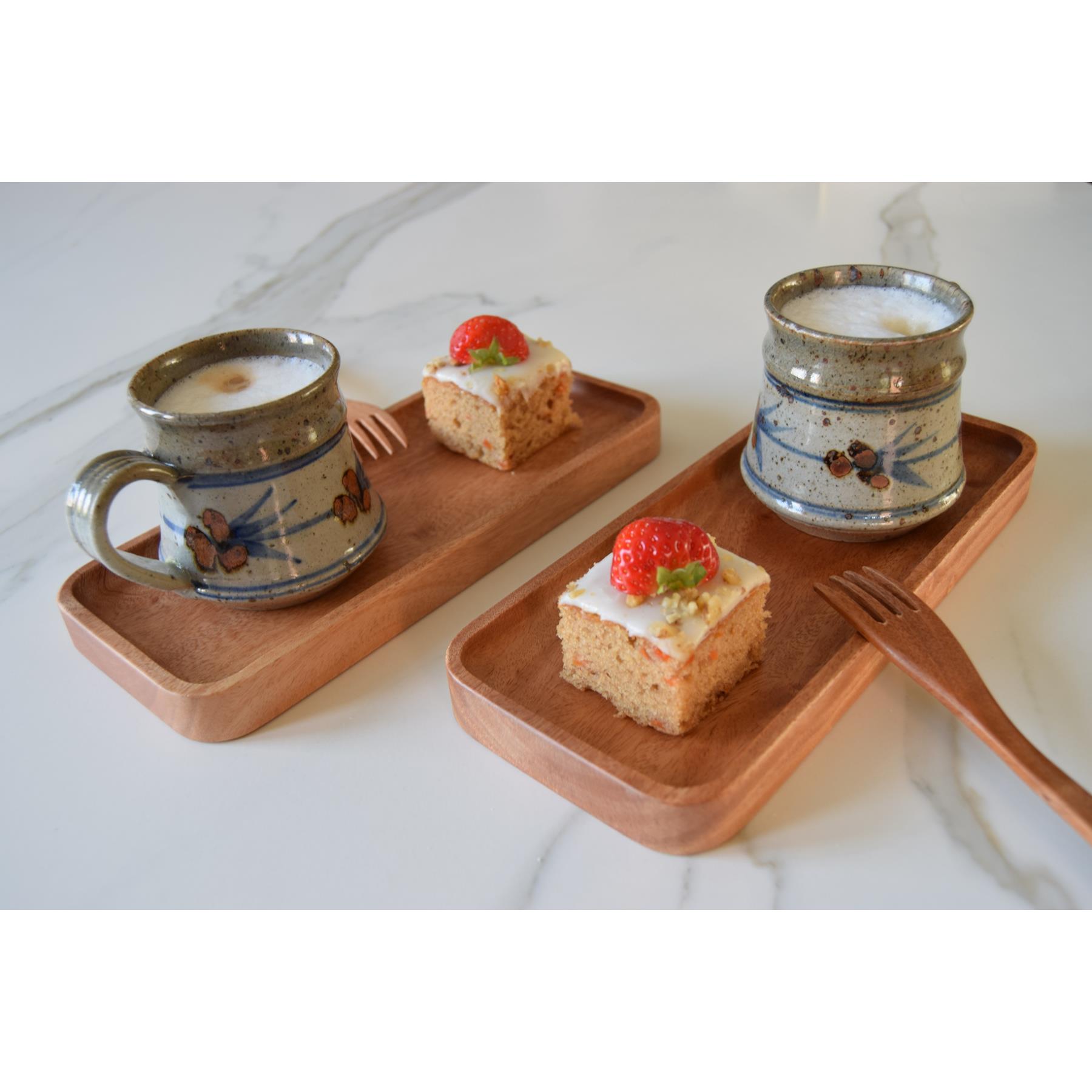 Khaya houten dienblad voor koffie & thee