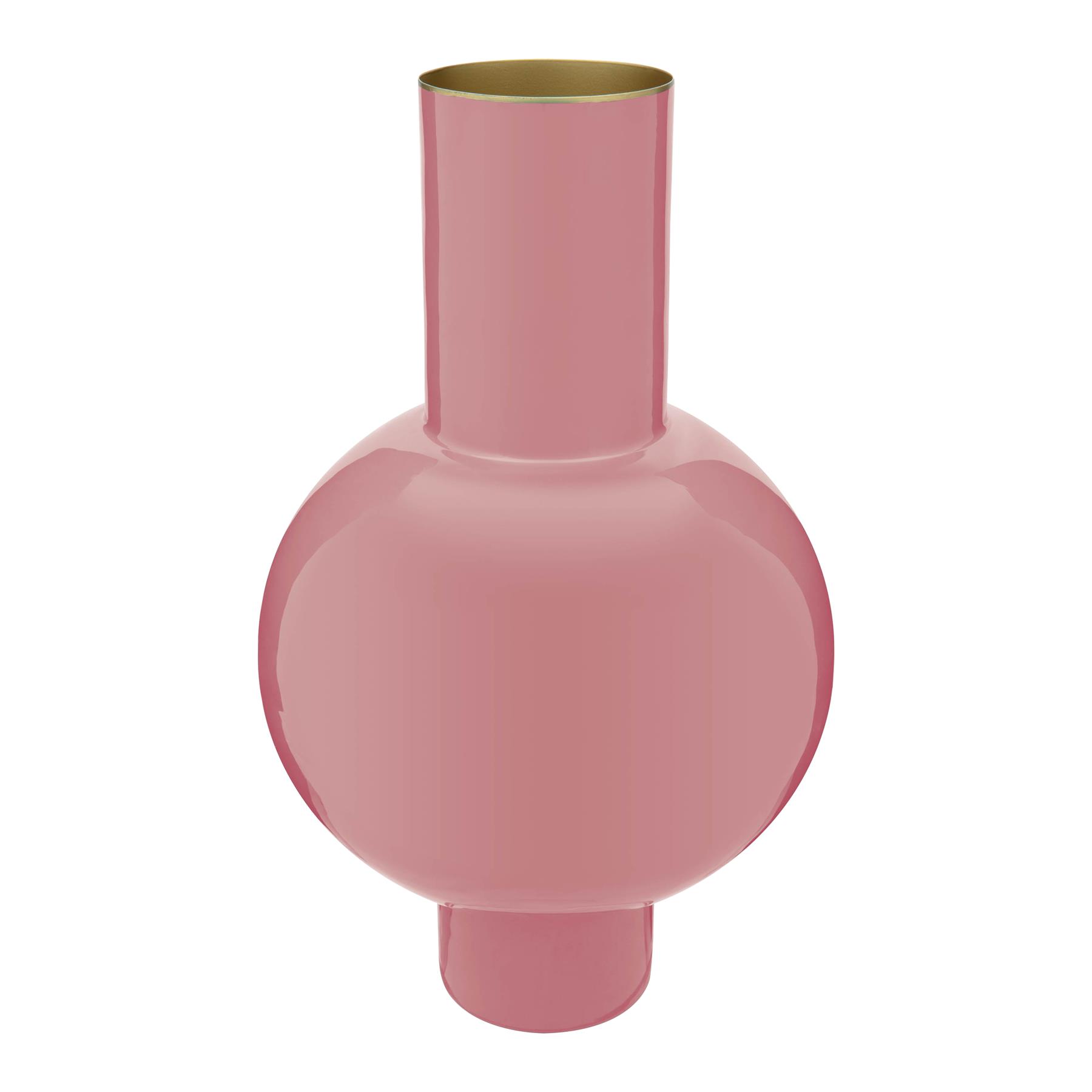 Pip Studio Metal Vaas H 40 cm - Roze