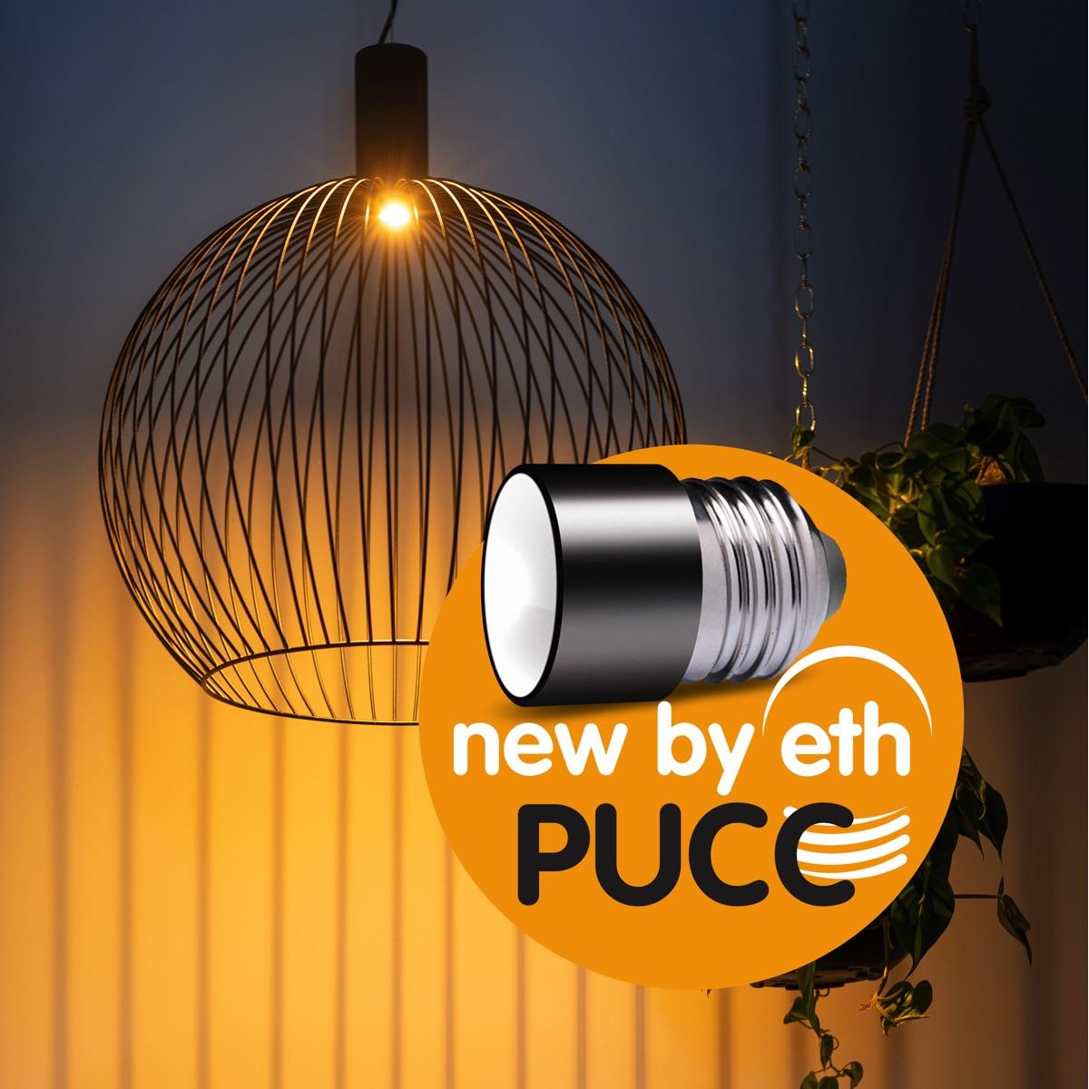 ETH Pucc - LED - E27 - 230v - 5W - Dimtone - dimbaar