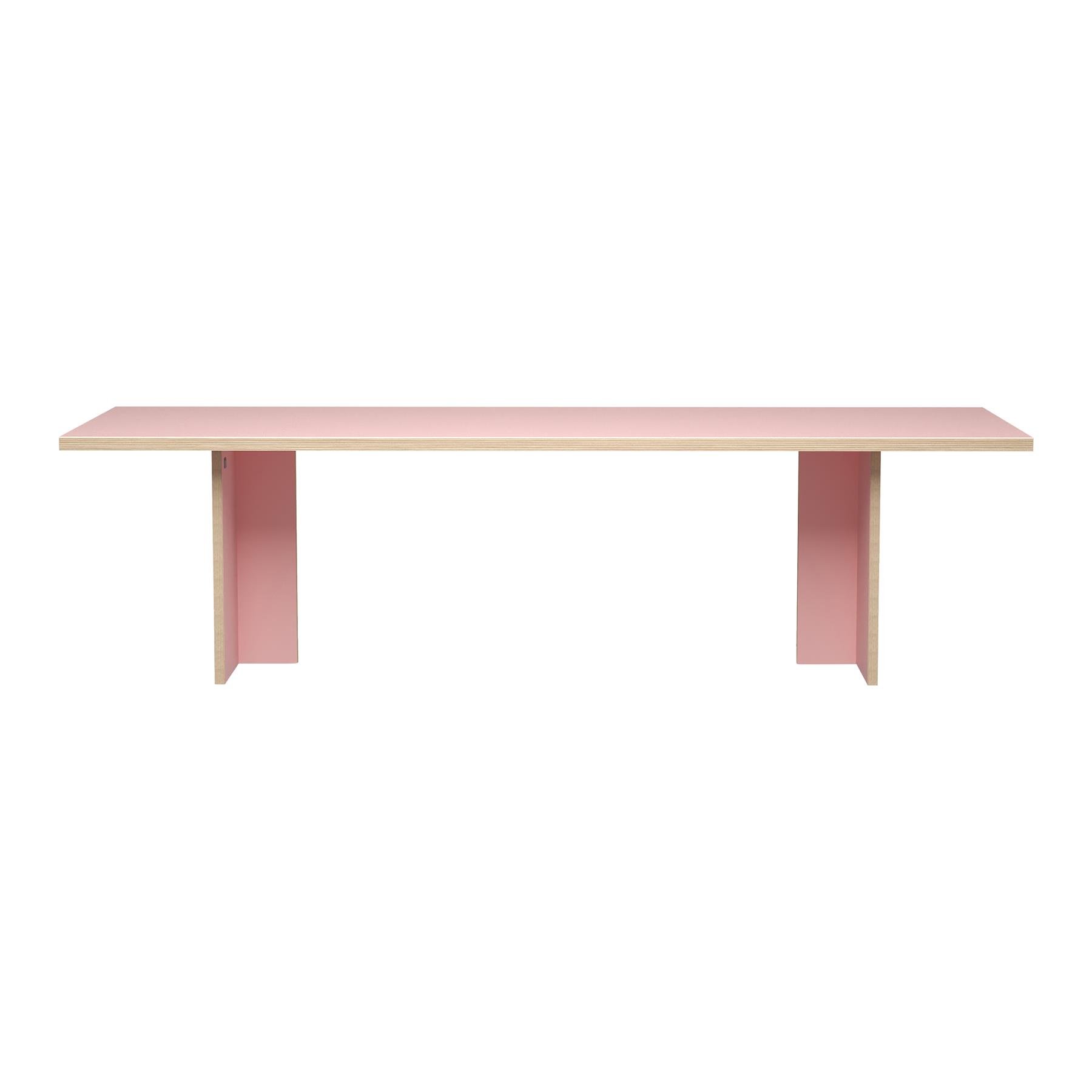 HKliving Dining Table Eettafel - 280 x 100 cm - Pink 