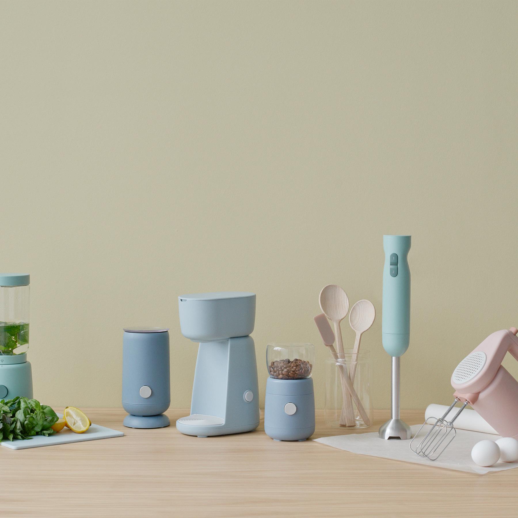 RIG-TIG Foodie Melkopschuimer - Blauw