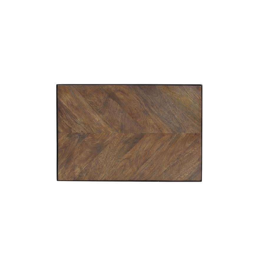 Light & Living Bijzettafel Chisa - Bruin - 45x30x62cm