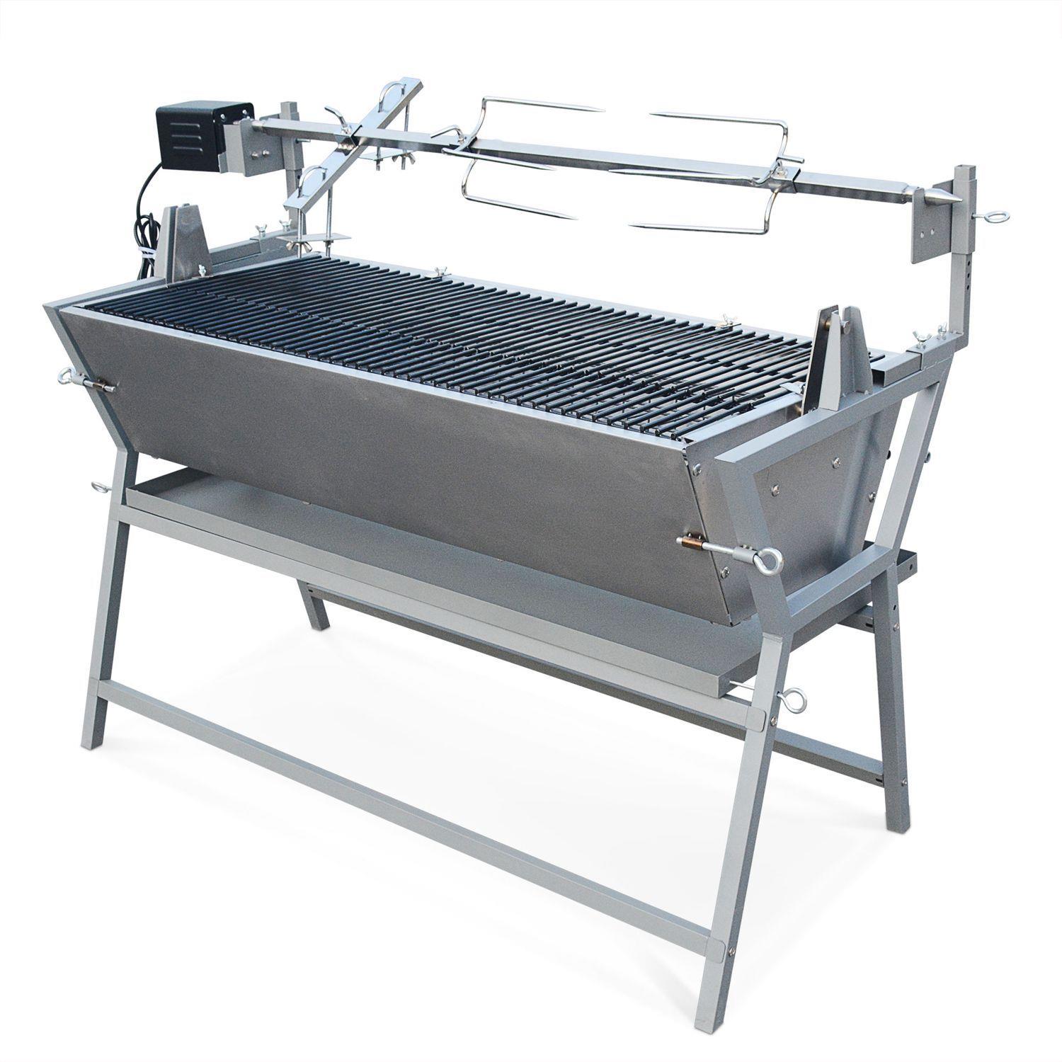 sweeek - Elektrische rotisserie op houtskool