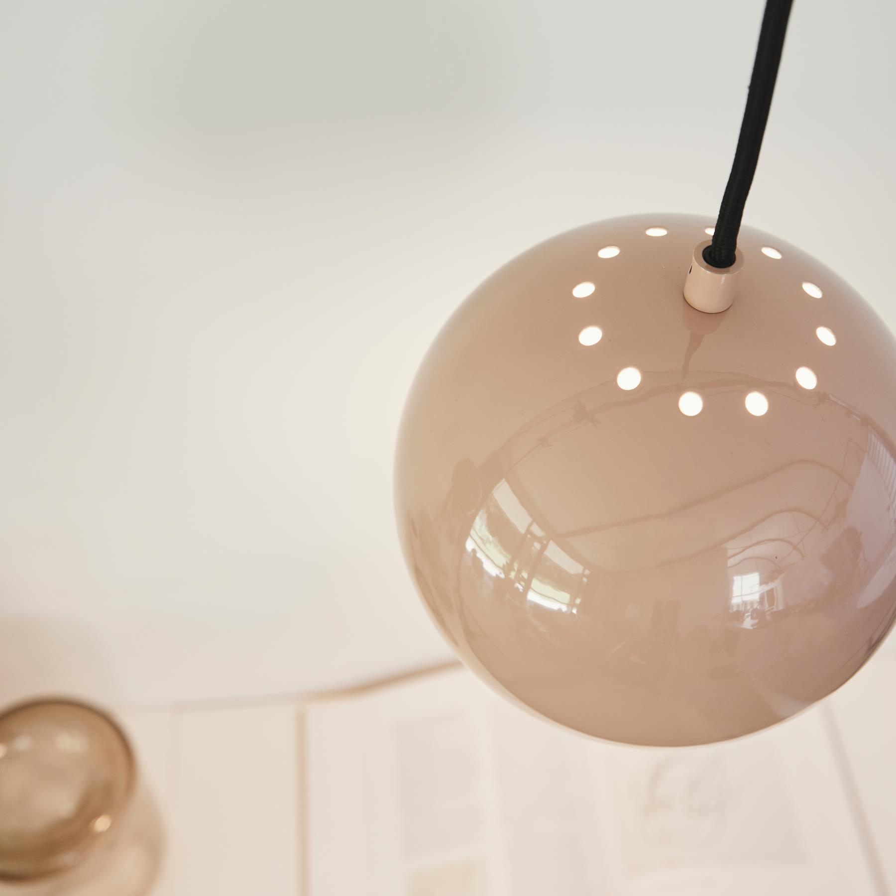 Frandsen Ball Metal Hanglamp Ø 18 cm - Nude Glossy