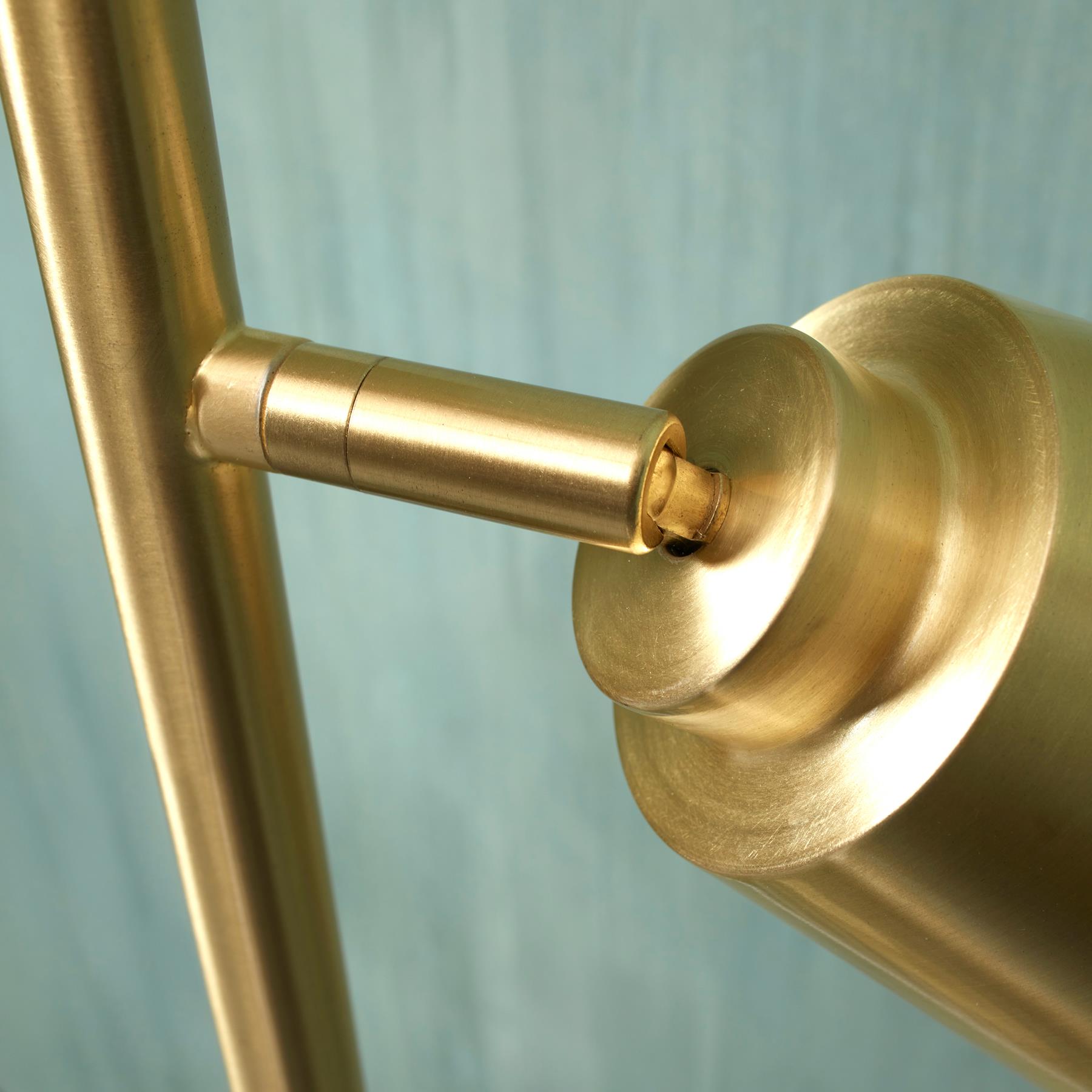 It's about RoMi Bremen Vloerlamp - 2-kap - Goud