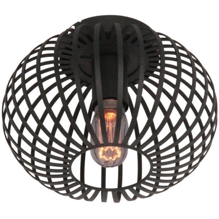 Highlight Plafondlamp Cambridge Wit Opaal Glans 15cm